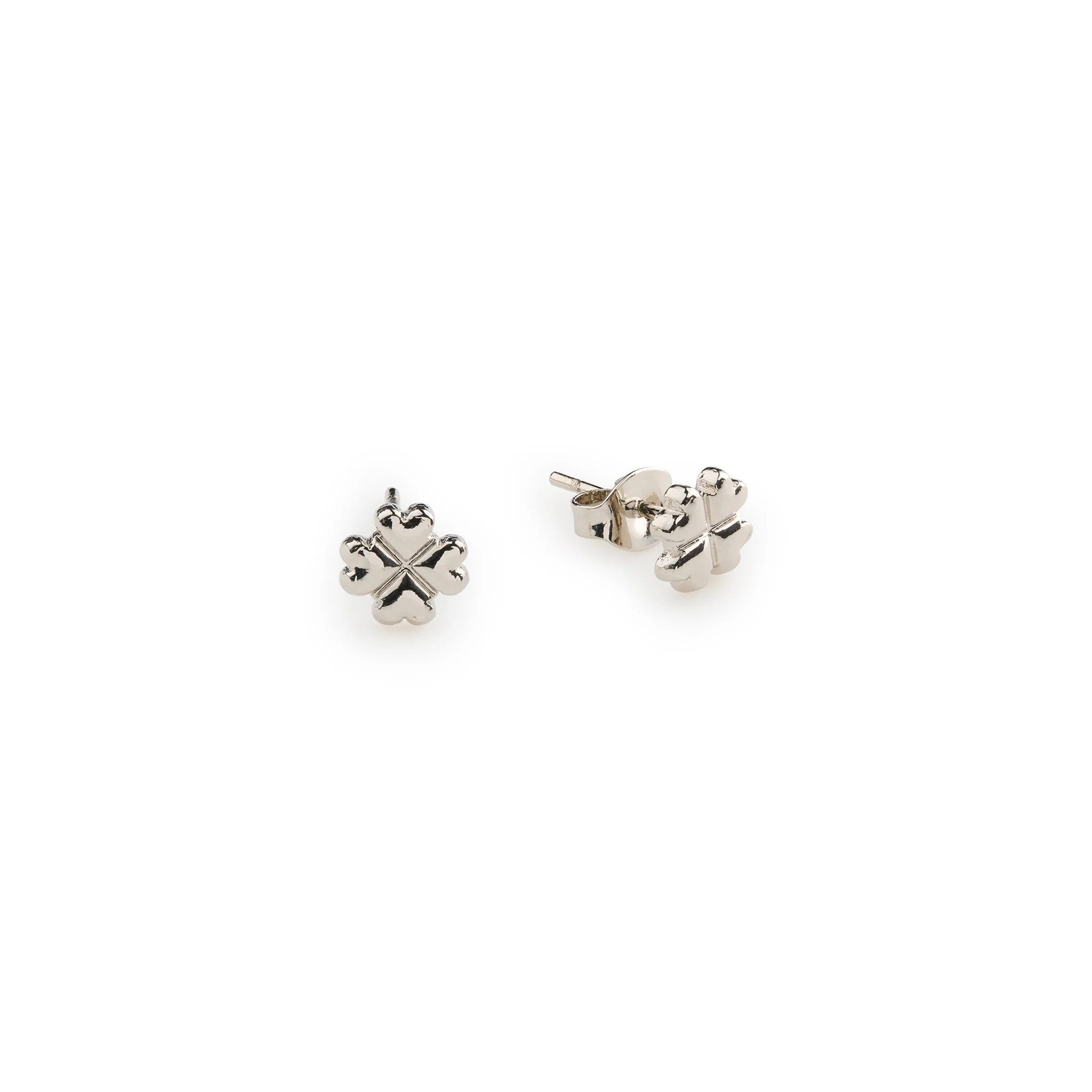 Alexa - Mini Studs ĂrhĂ€ngen Klöver Rostfritt StĂ„l