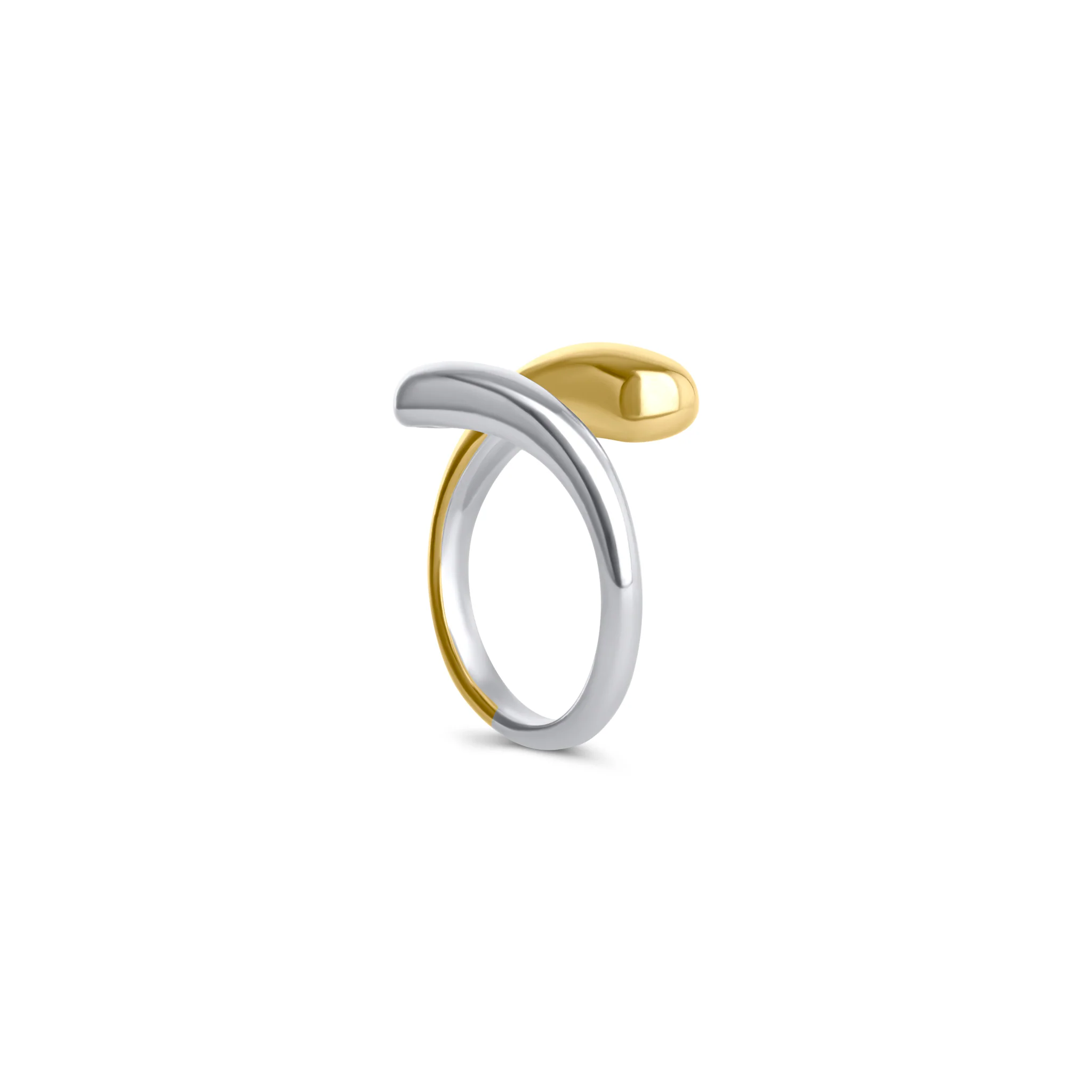 Ava - Mixed Metal Ring Rostfritt Stål - Image 2