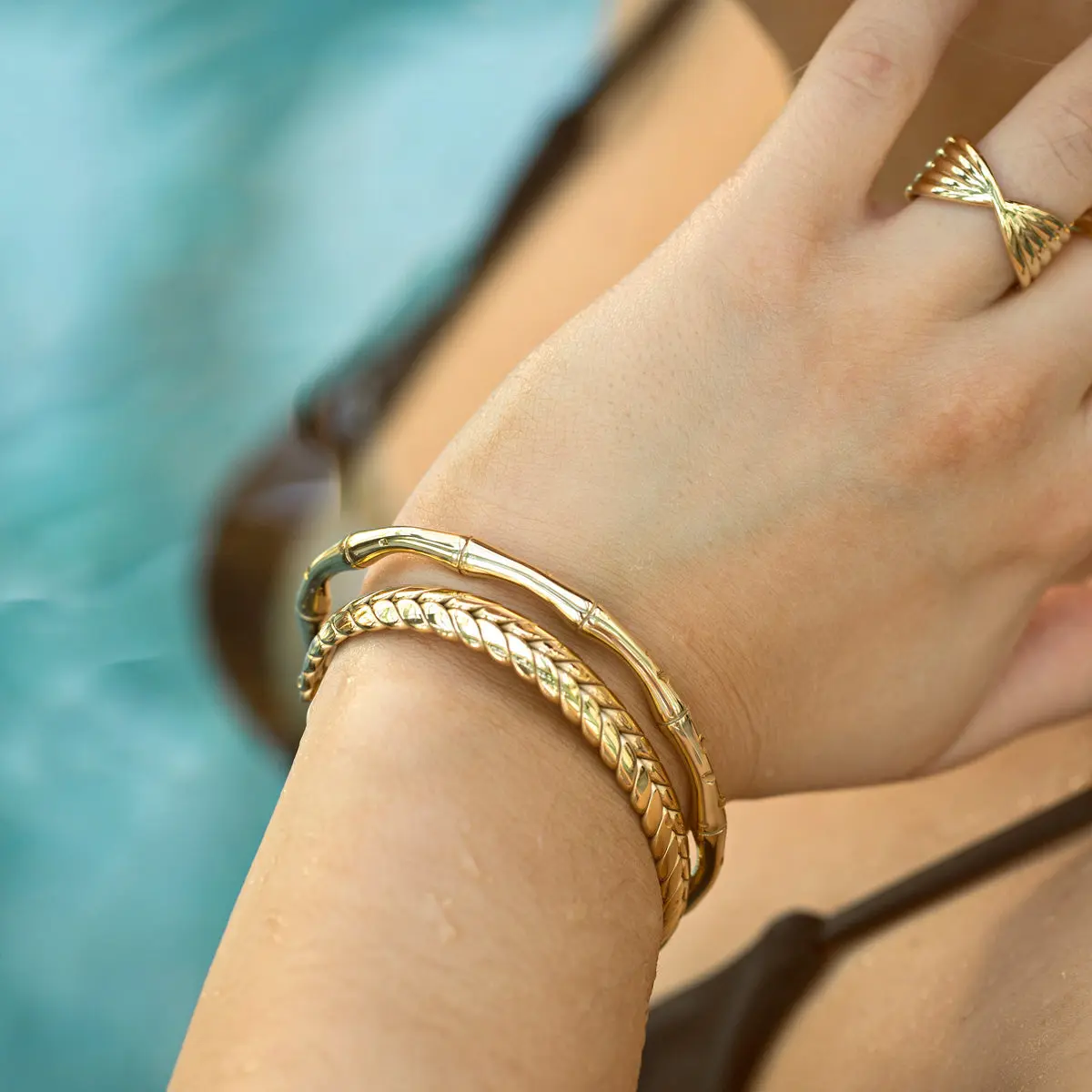 Bambu Bangle Armband - Image 2