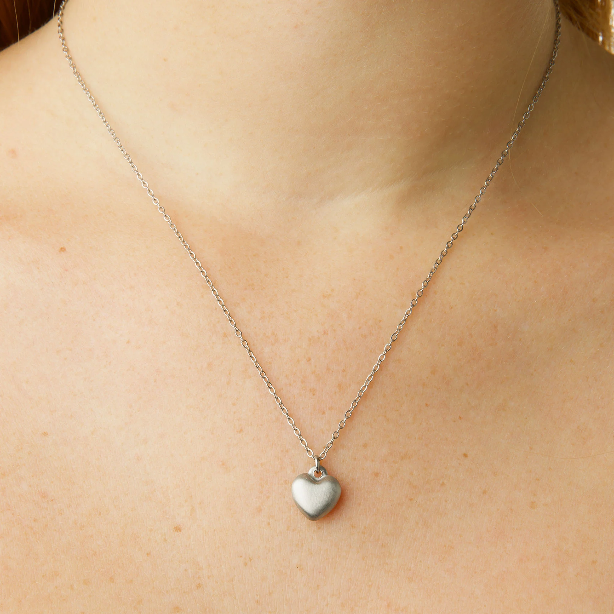 Bellamy - Halsband Hjärta Rostfritt Stål - Image 3