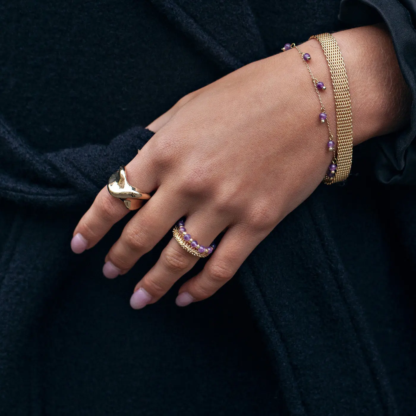 Brynn - Ring med Stenpärlor - Image 23