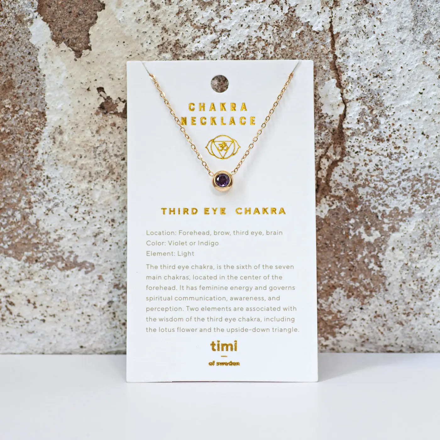 Chakra Crystal Halsband i rostfritt stål - Image 7