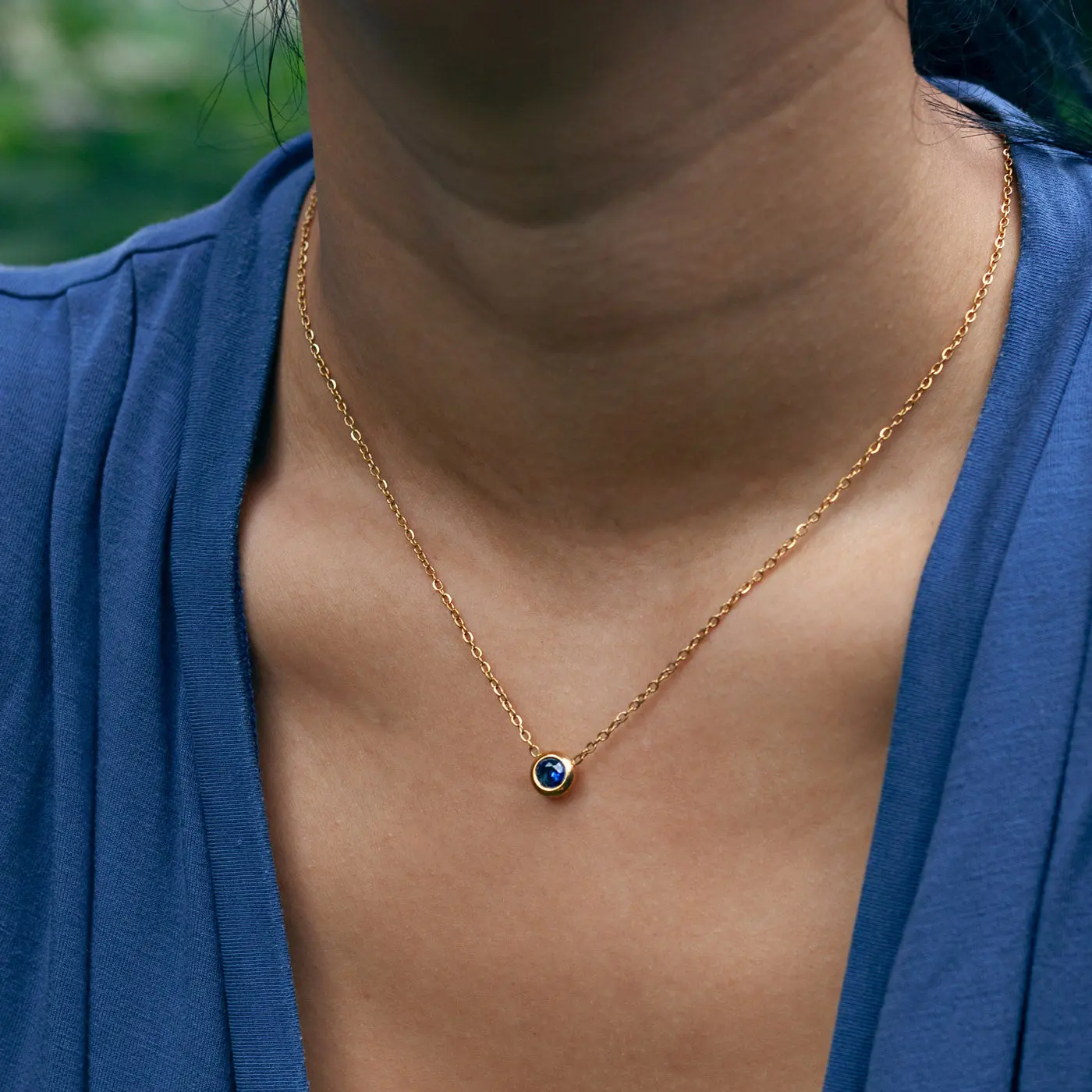 Chakra Crystal Halsband i rostfritt stål - Image 9