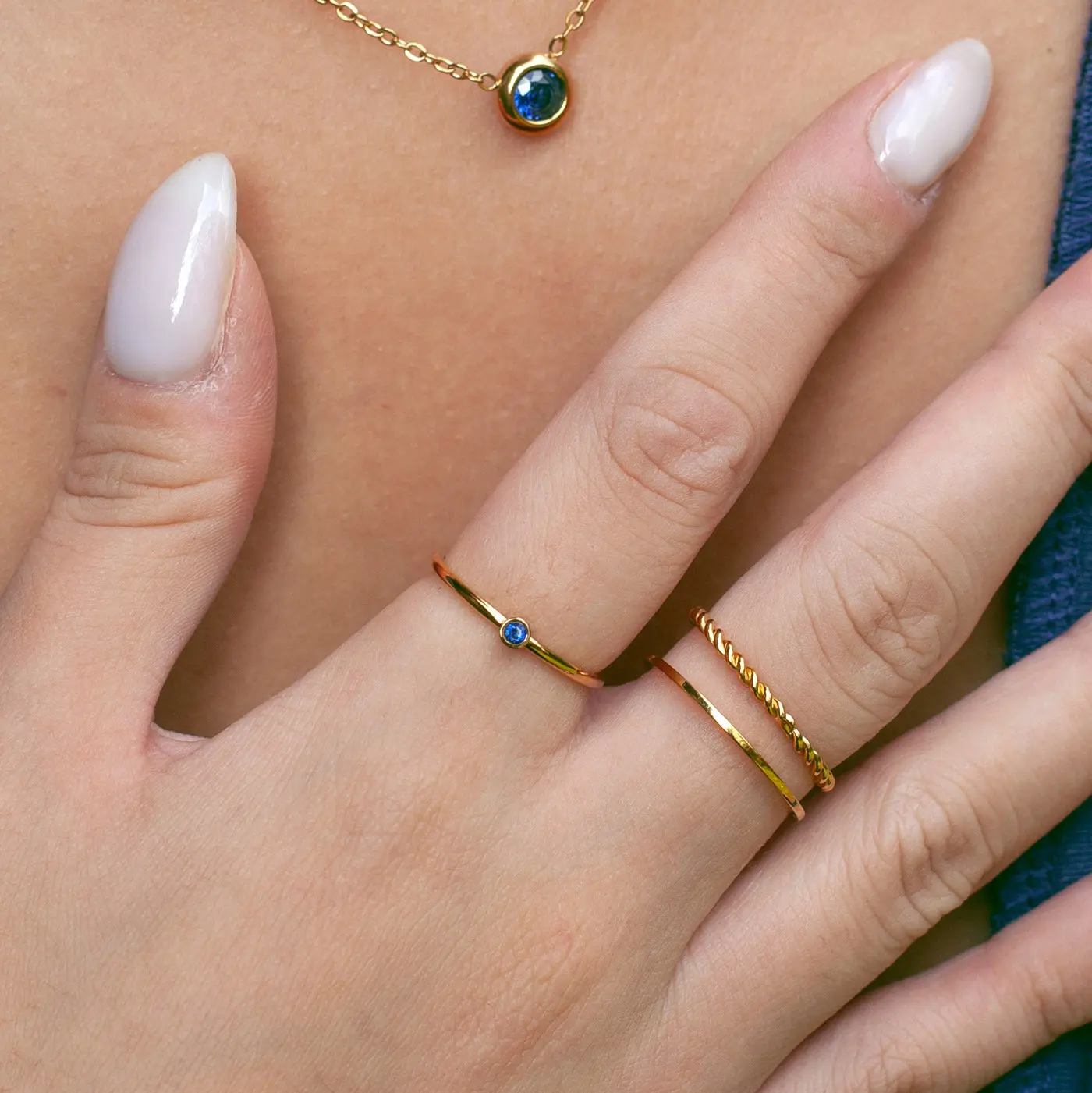 Chakra Crystal Ring Rostfritt stål - Image 11
