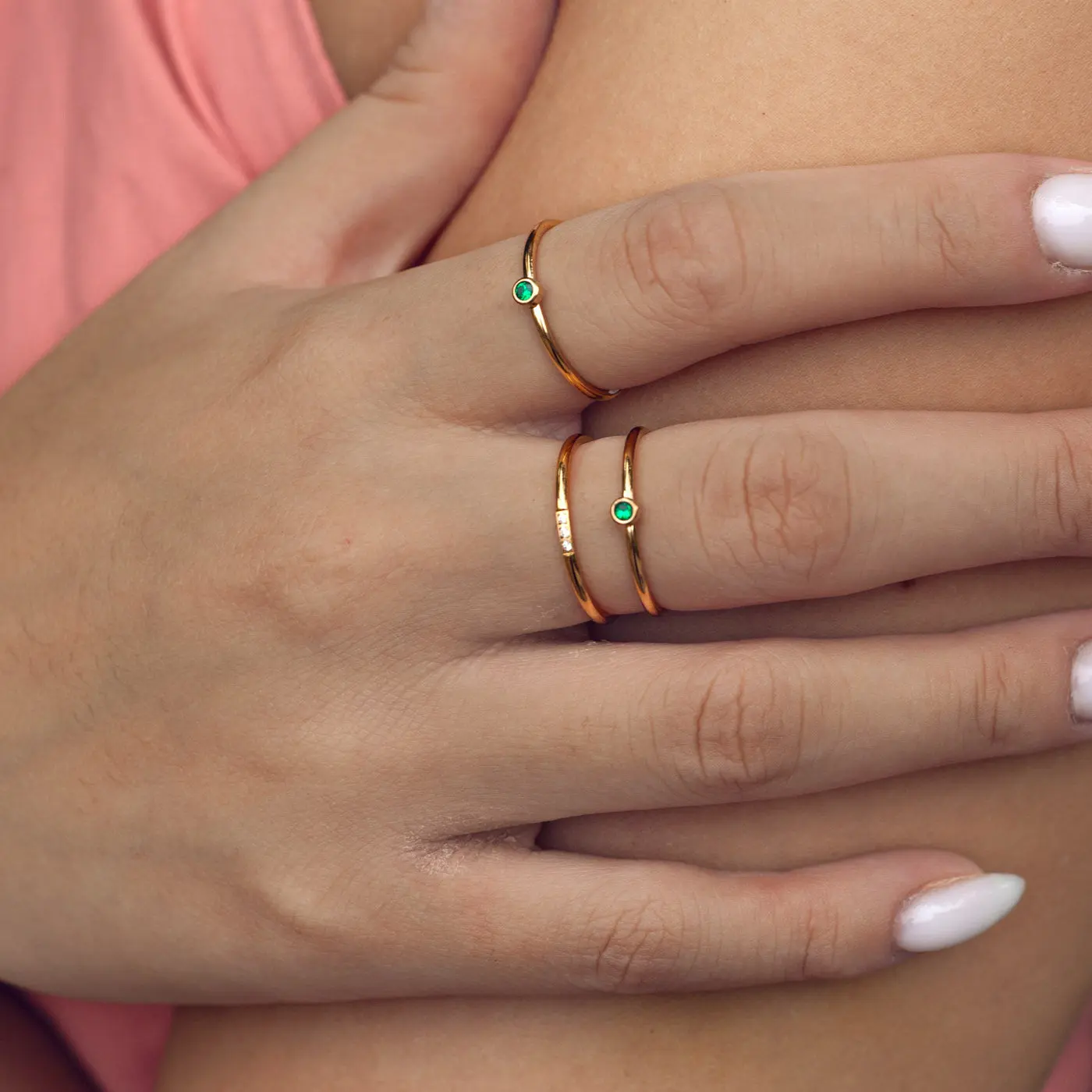 Chakra Crystal Ring Rostfritt stål - Image 15