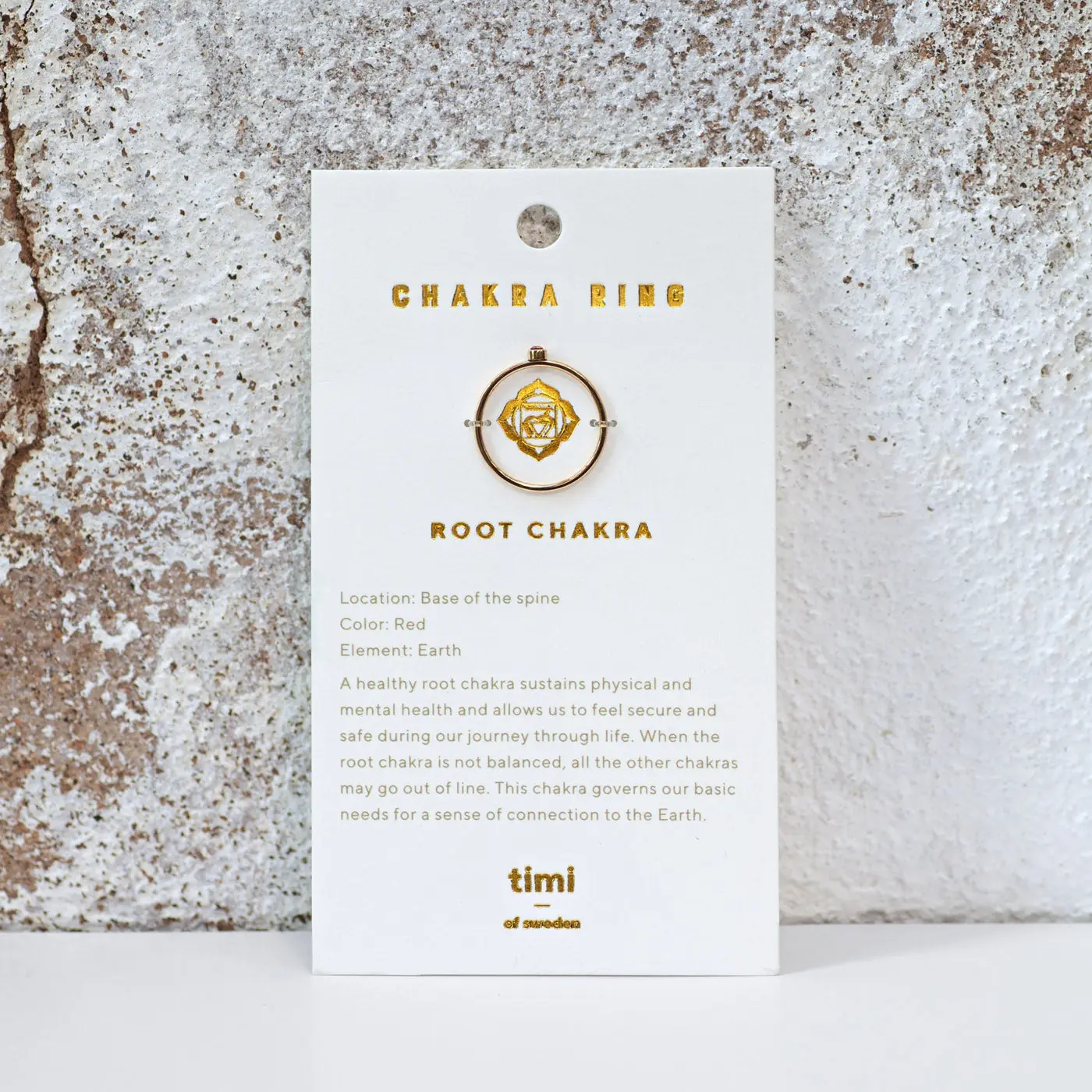 Chakra Crystal Ring Rostfritt stål - Image 28