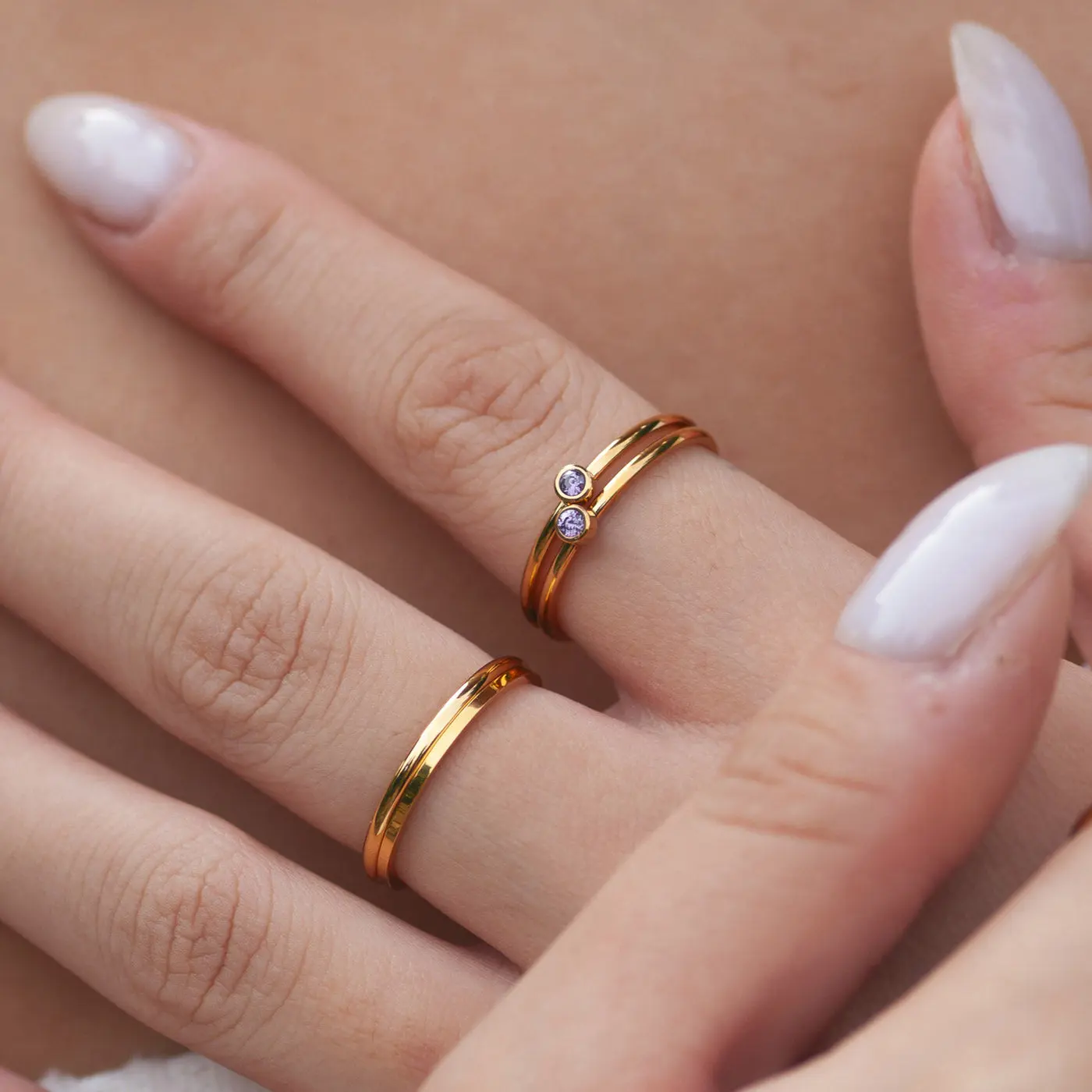 Chakra Crystal Ring Rostfritt stål - Image 7