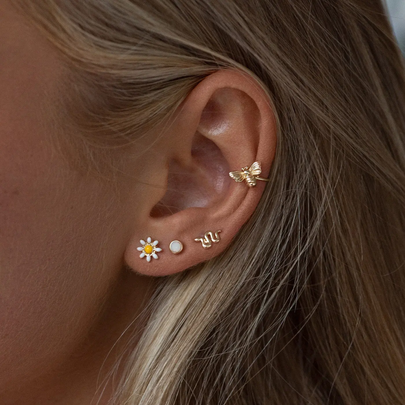 Daisy Set med Stift ĂrhĂ€nge och Armband - Image 4