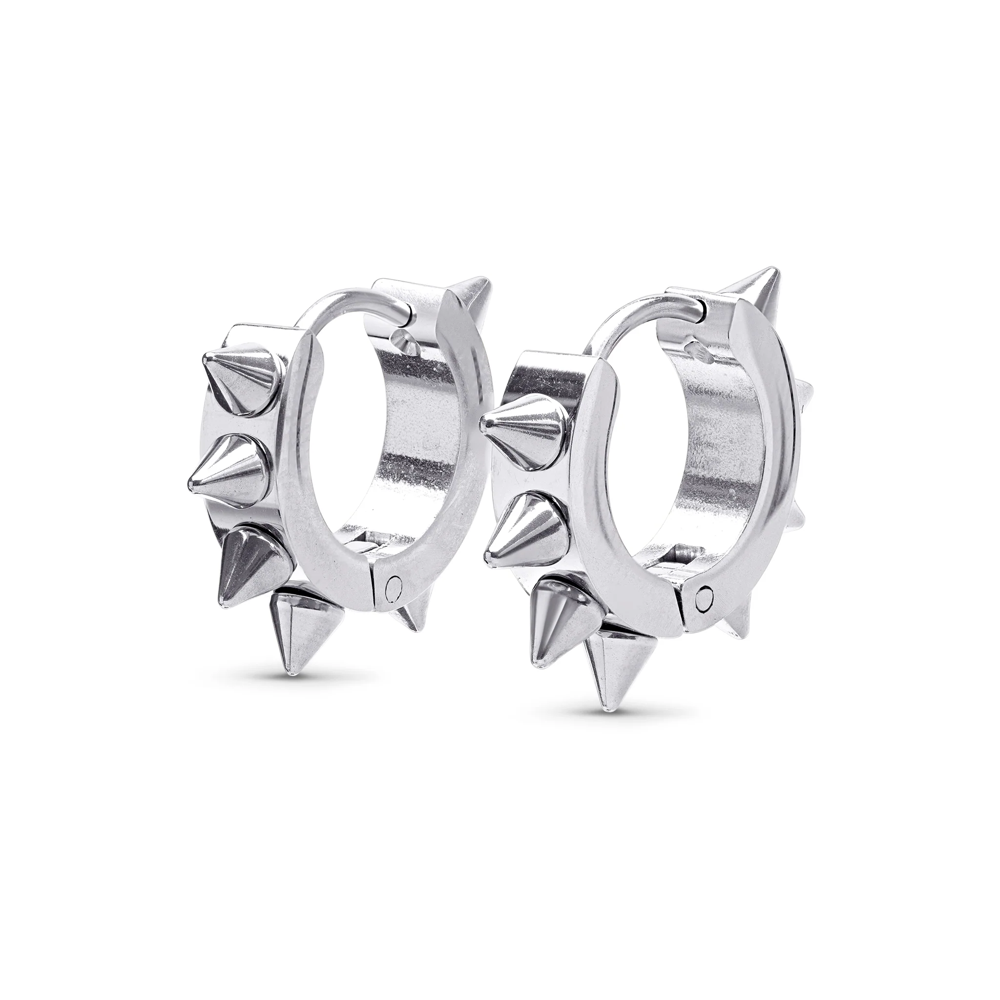Elda - Spike Hoops ĂrhĂ€ngen Rostfritt StĂ„l - Image 2