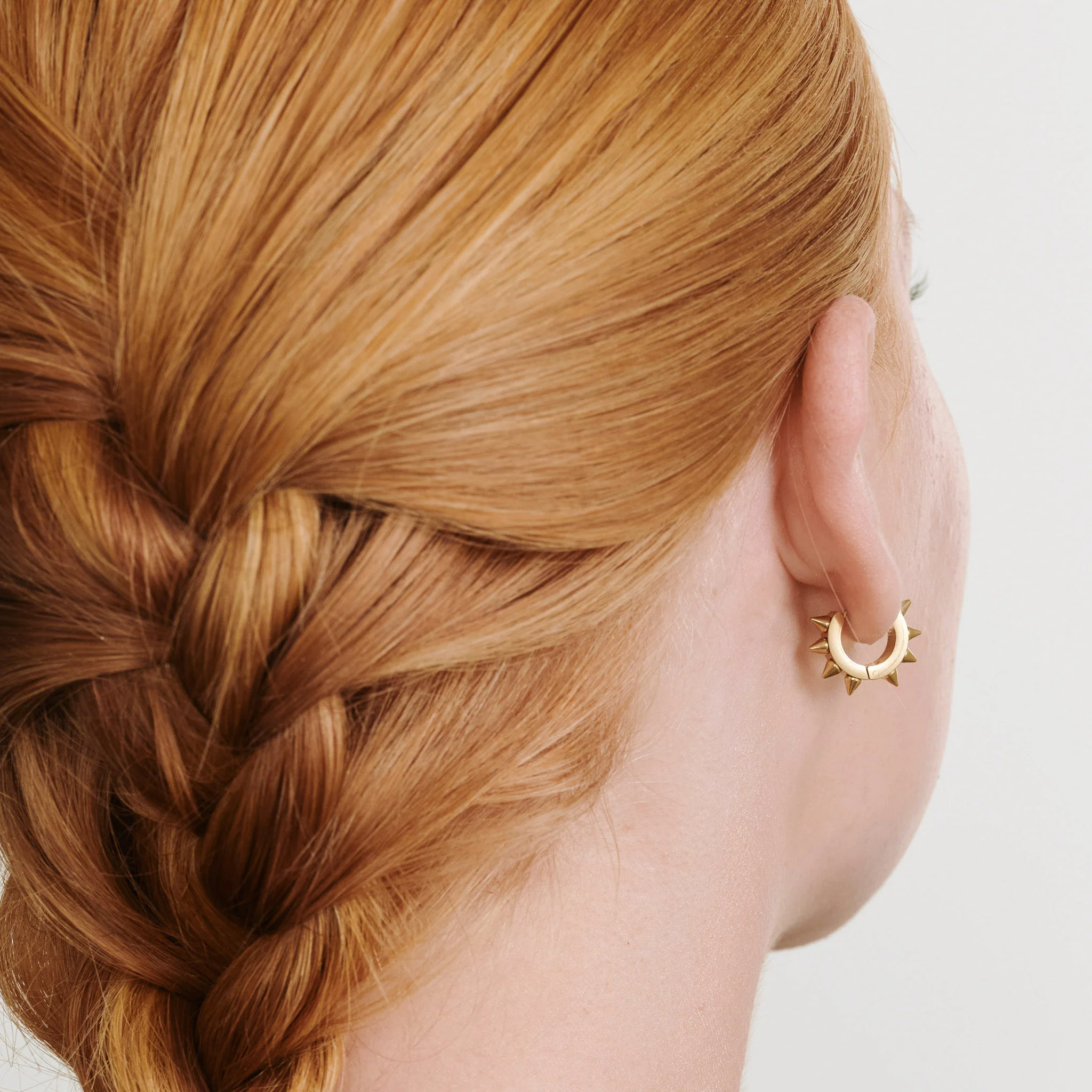 Elda - Spike Hoops ĂrhĂ€ngen Rostfritt StĂ„l - Image 4