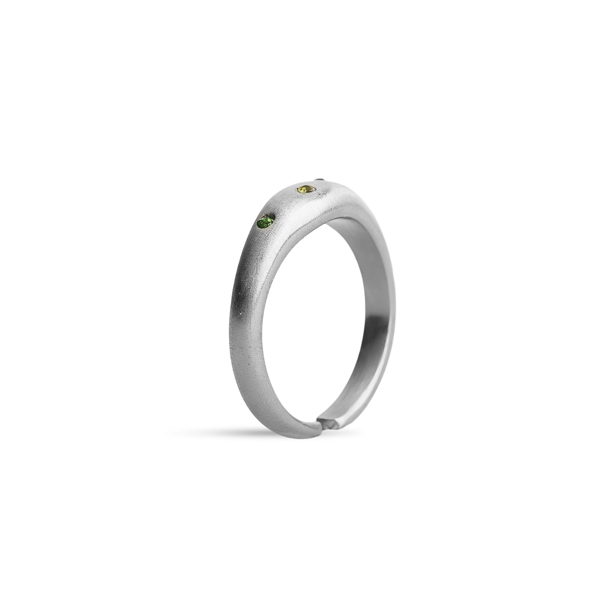 Eline - Ring Kristall Rostfritt StÄl