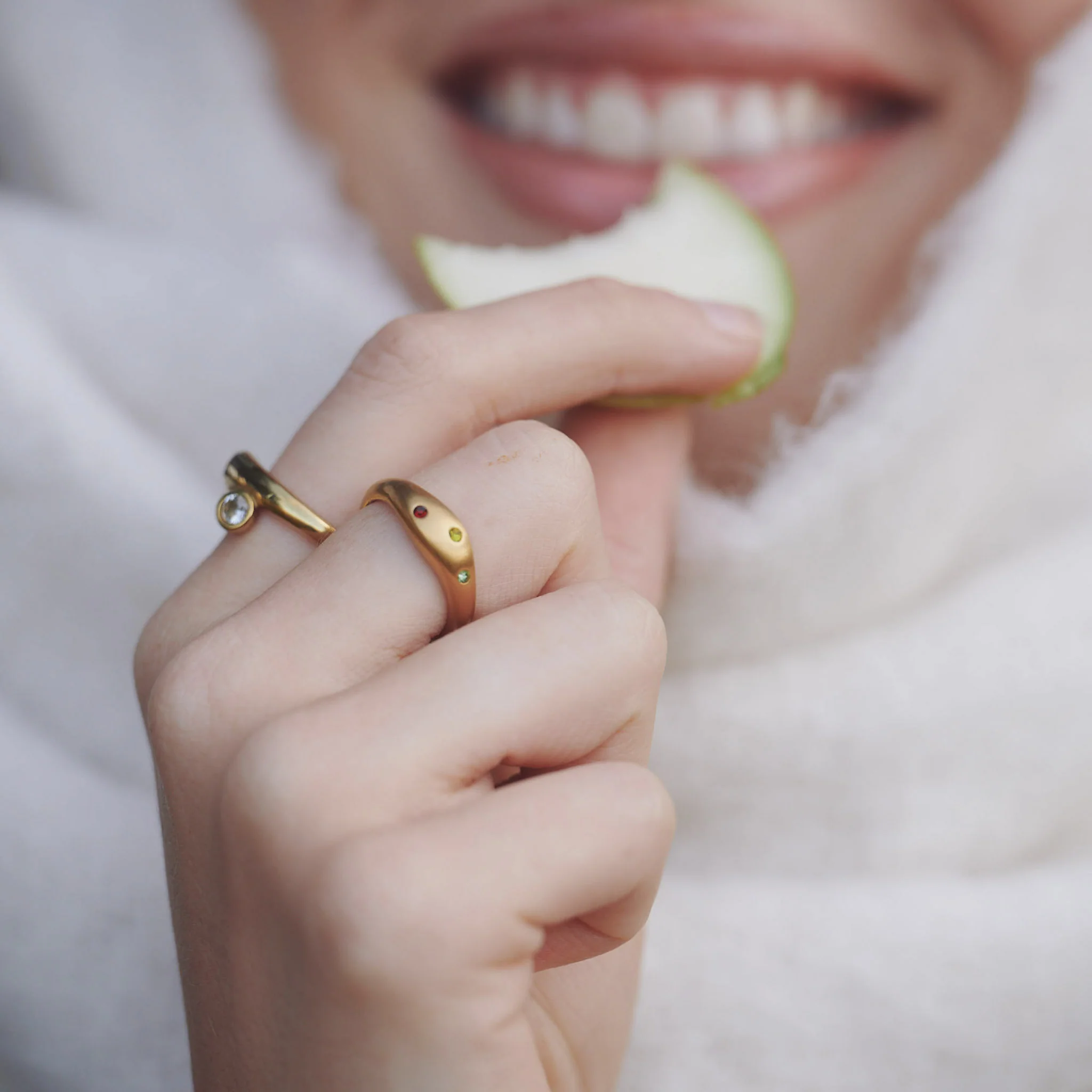 Eline - Ring Kristall Rostfritt StÄl - Image 7