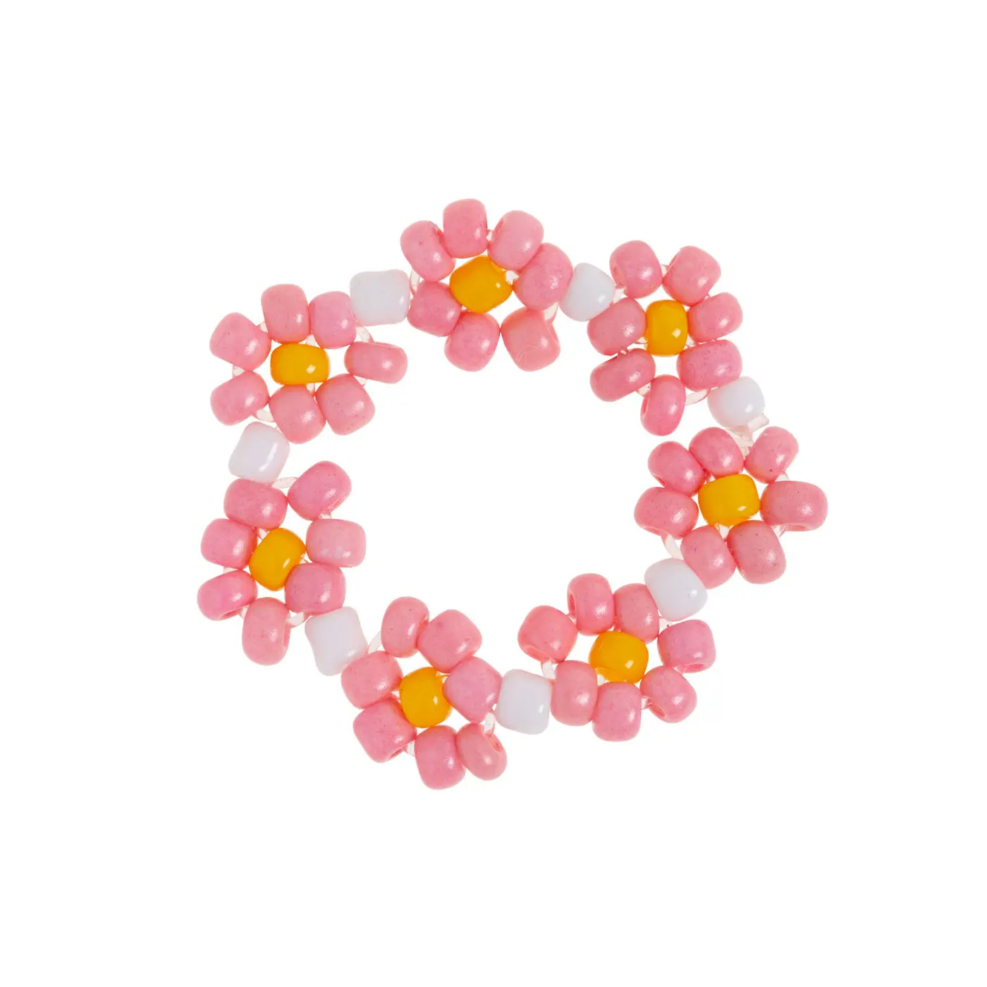 Elsa - Ring med Blå Pärlor och Blommor - Image 5