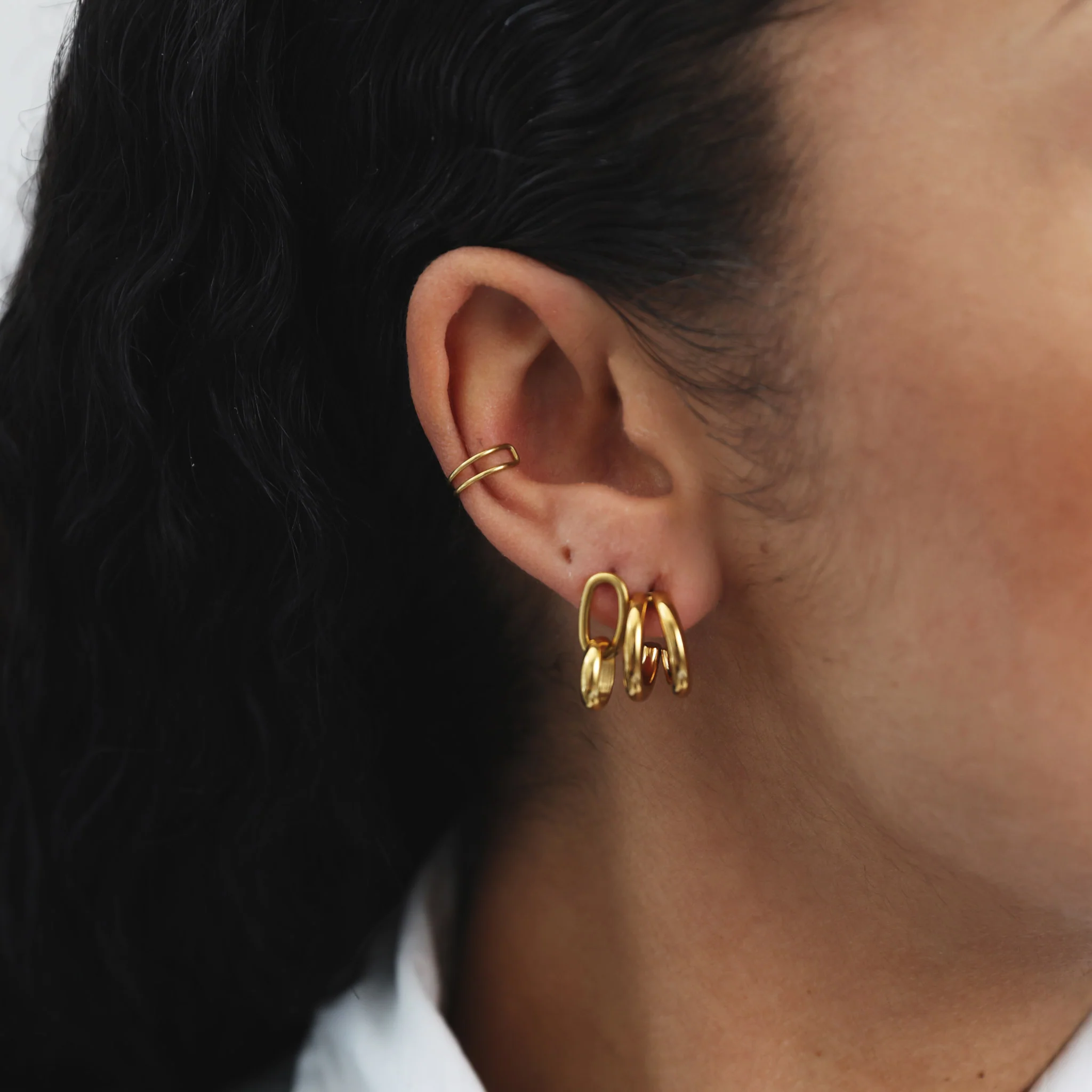 Emme - Delikat Ear Cuff Rostfritt StÄl - Image 9