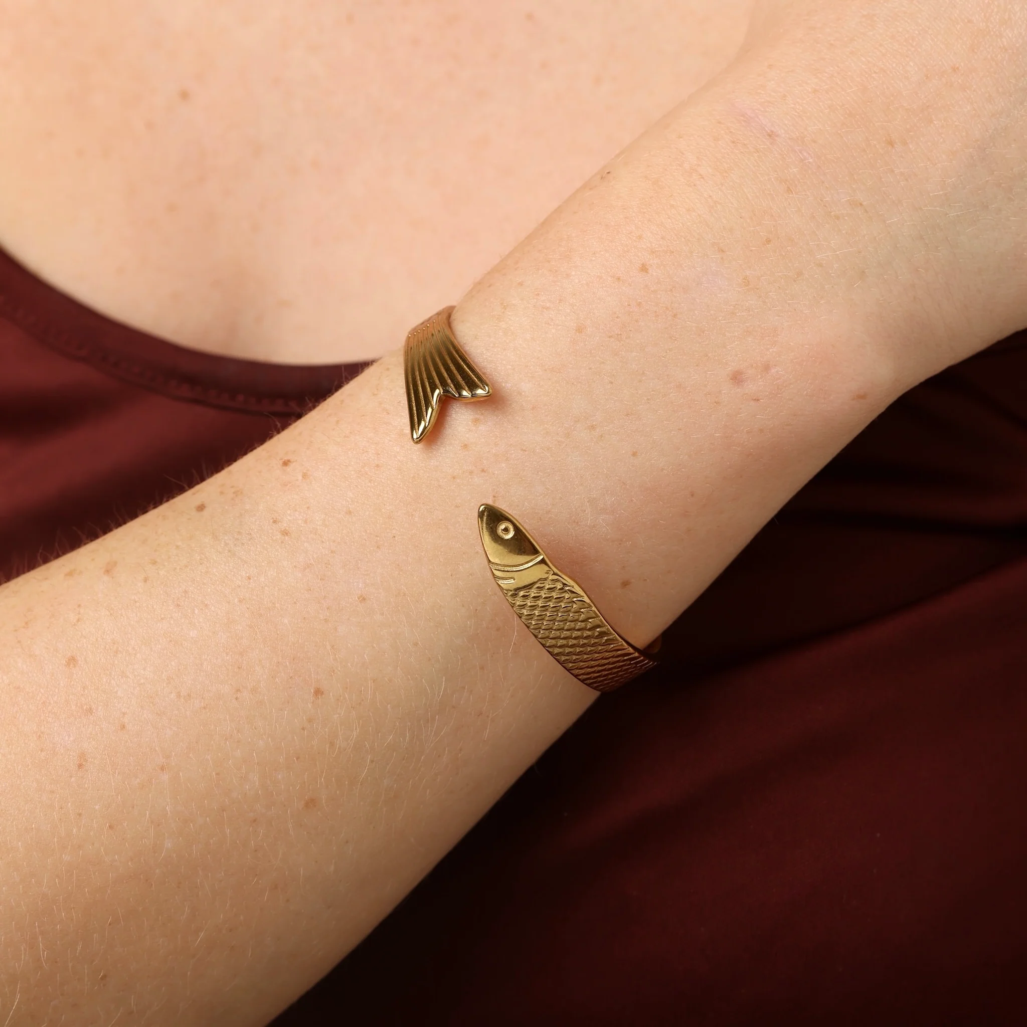 Erle - Bangle Armband Fisk Rostfritt StÄl - Image 6