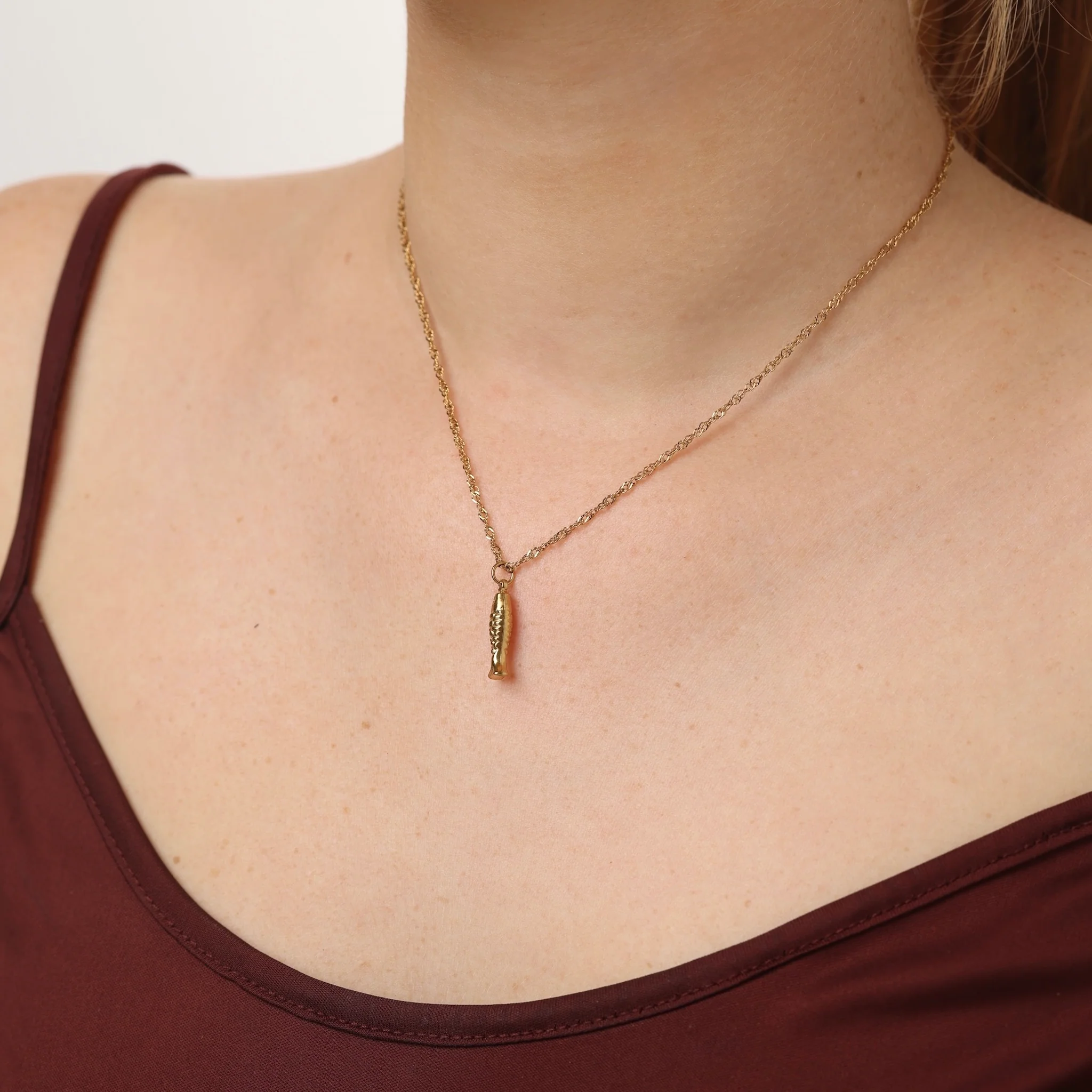 Erna - Halsband Fisk Rostfritt StÄl - Image 3