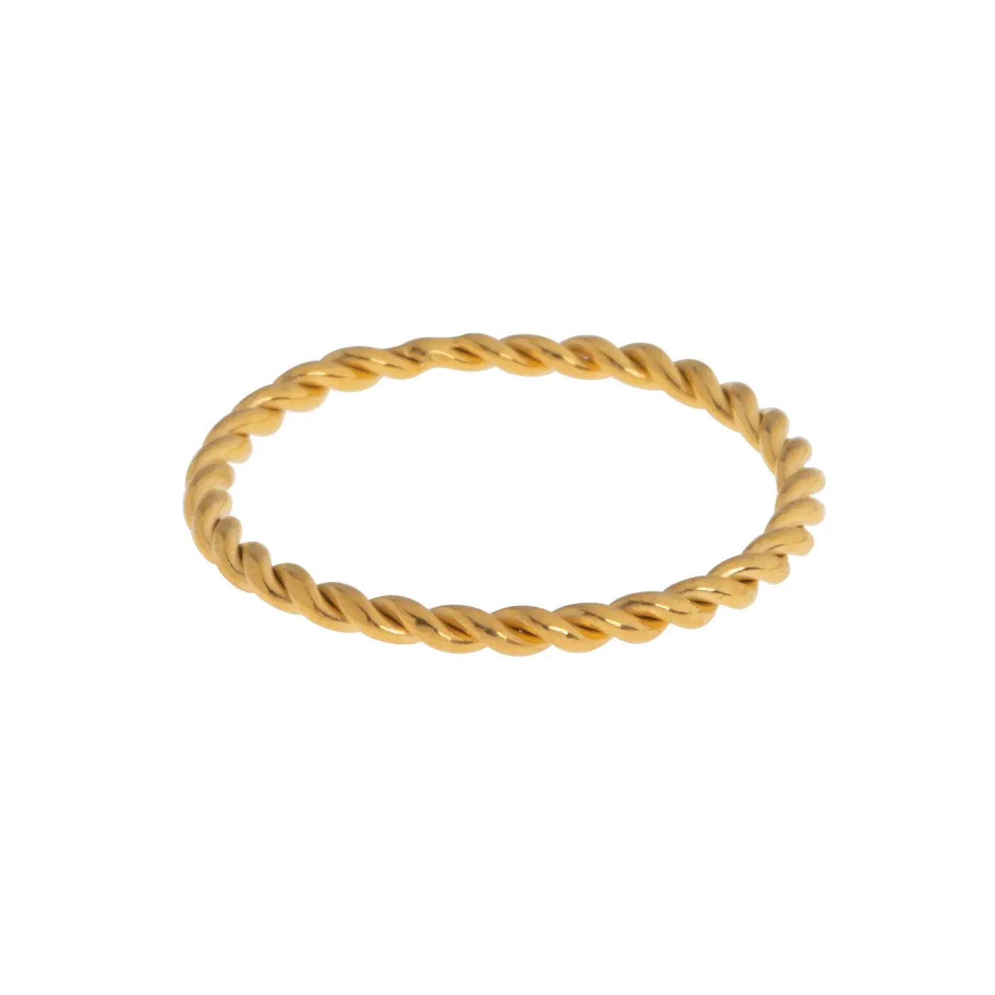 Evi - Tunn Snurrad Ring Rostfritt Stål - Image 6