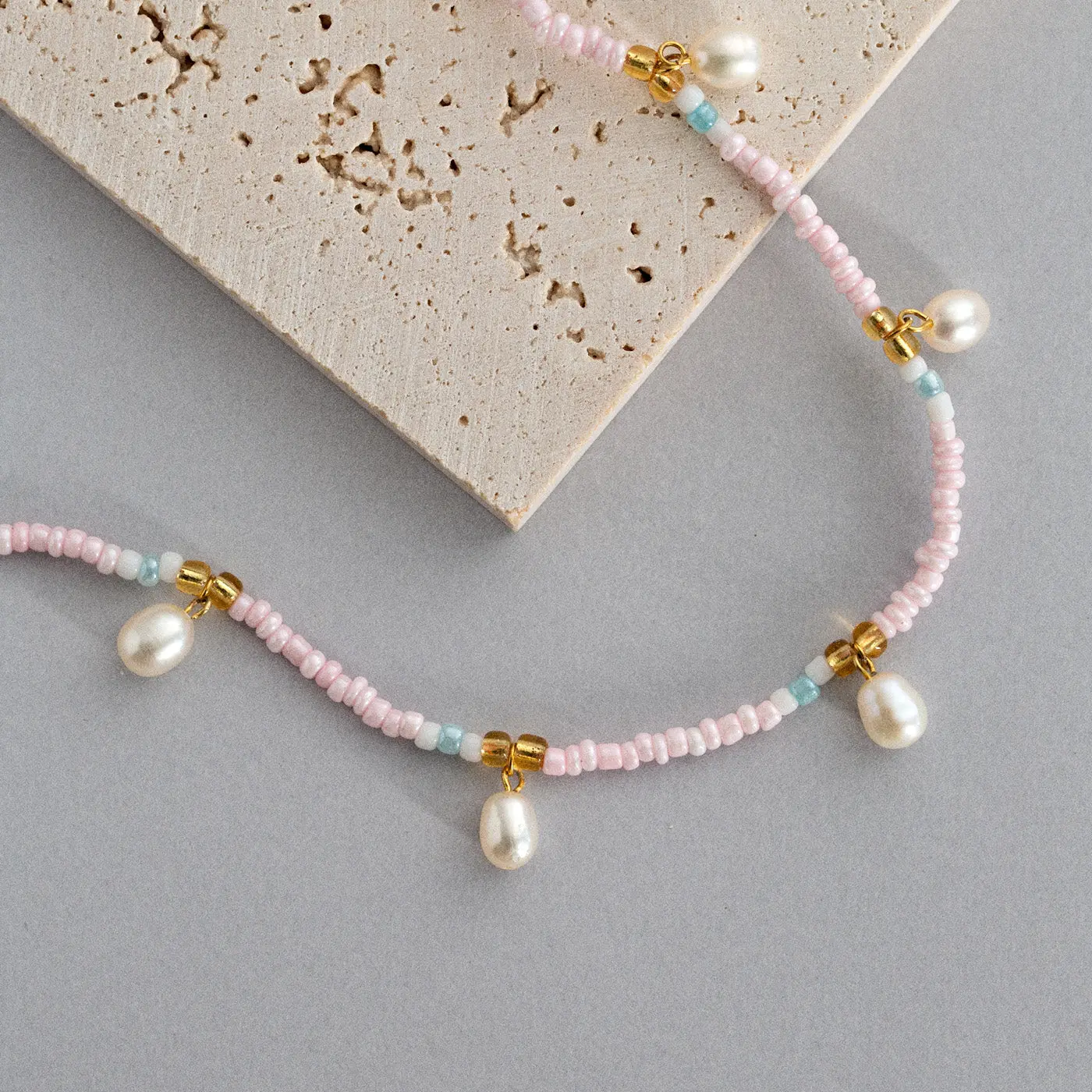 Fanny - Halsband med FĂ€rgglada PĂ€rlor - Image 6