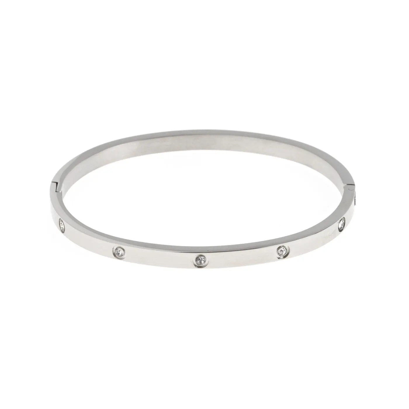 Fay - Stelt Armband med Kristaller Rostfritt StÄl