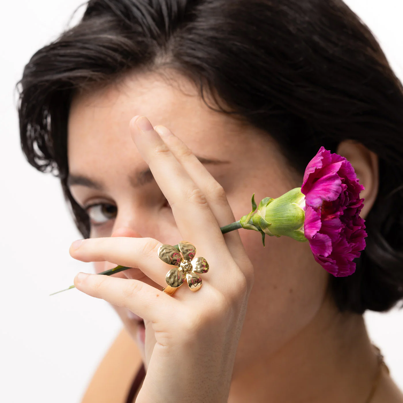 Filippa - Justerbar Ring Blomma  - Image 5