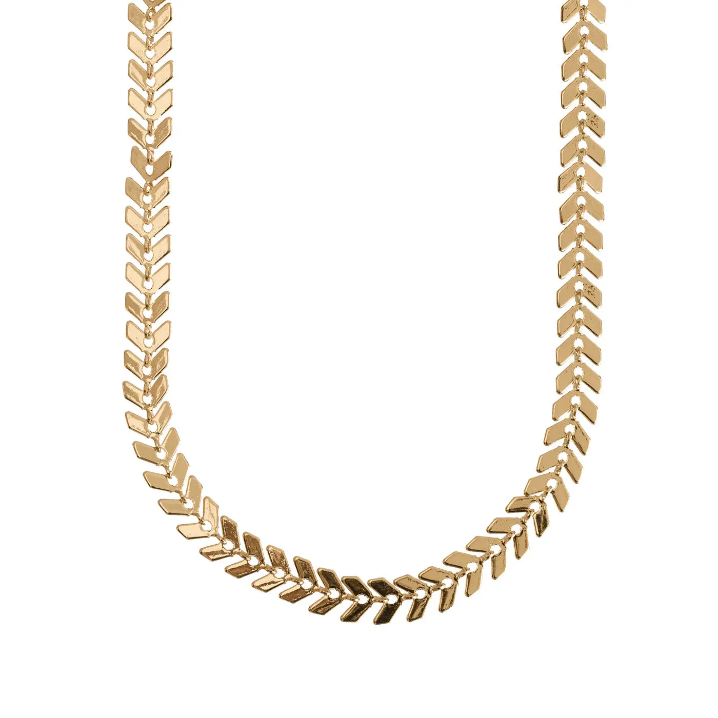 Halsband i Fiskben Kedja