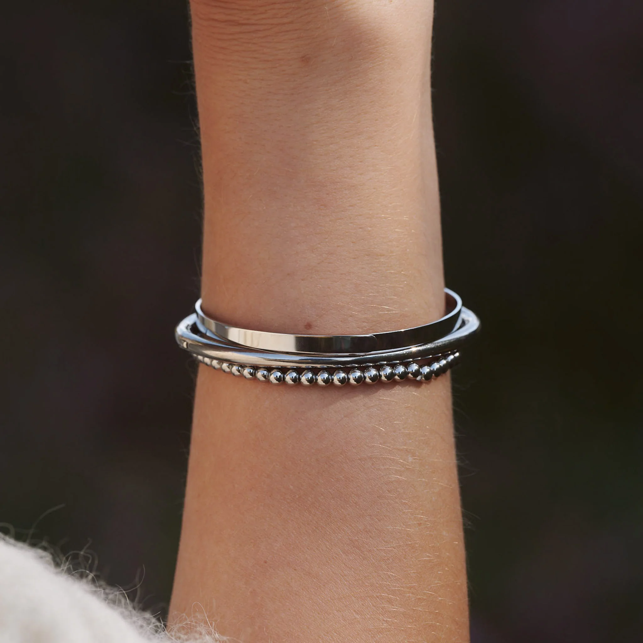 Gisele - Essential Bangle Armband Rostfritt StÄl - Image 5