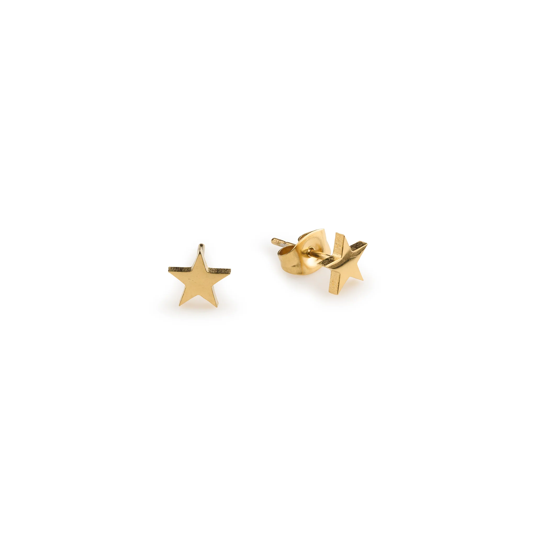 Grace - Mini Studs Örhängen Stjärna Rostfritt Stål - Image 2