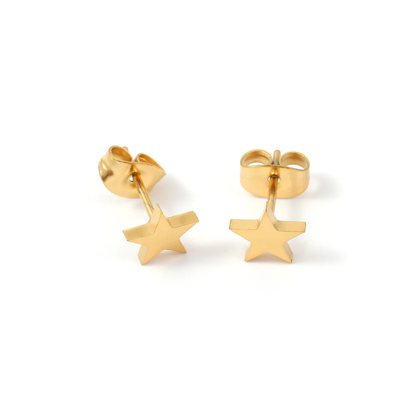 Grace - Mini Studs Örhängen Stjärna Rostfritt Stål - Image 3