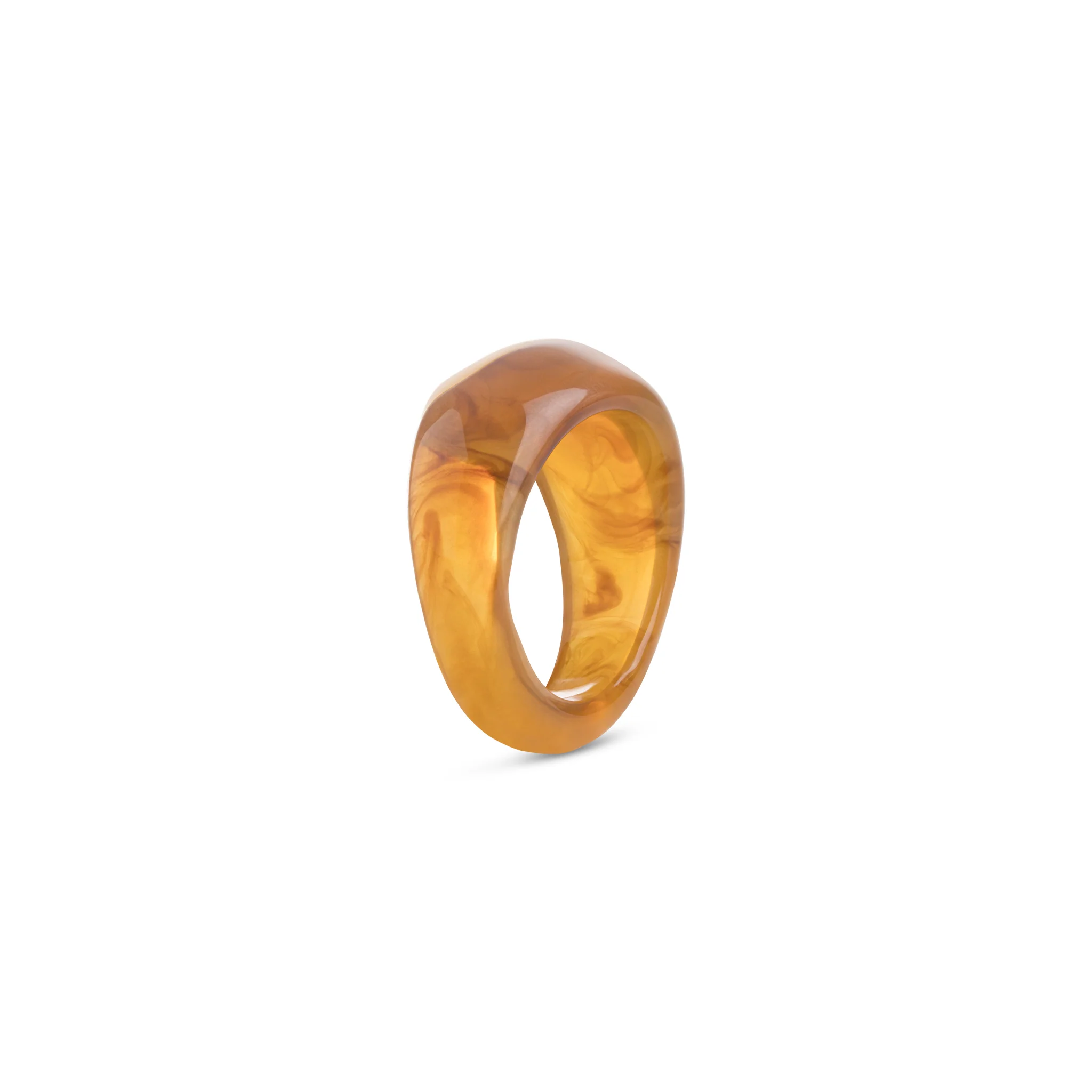 Hattie - Statementring i resin - Image 3