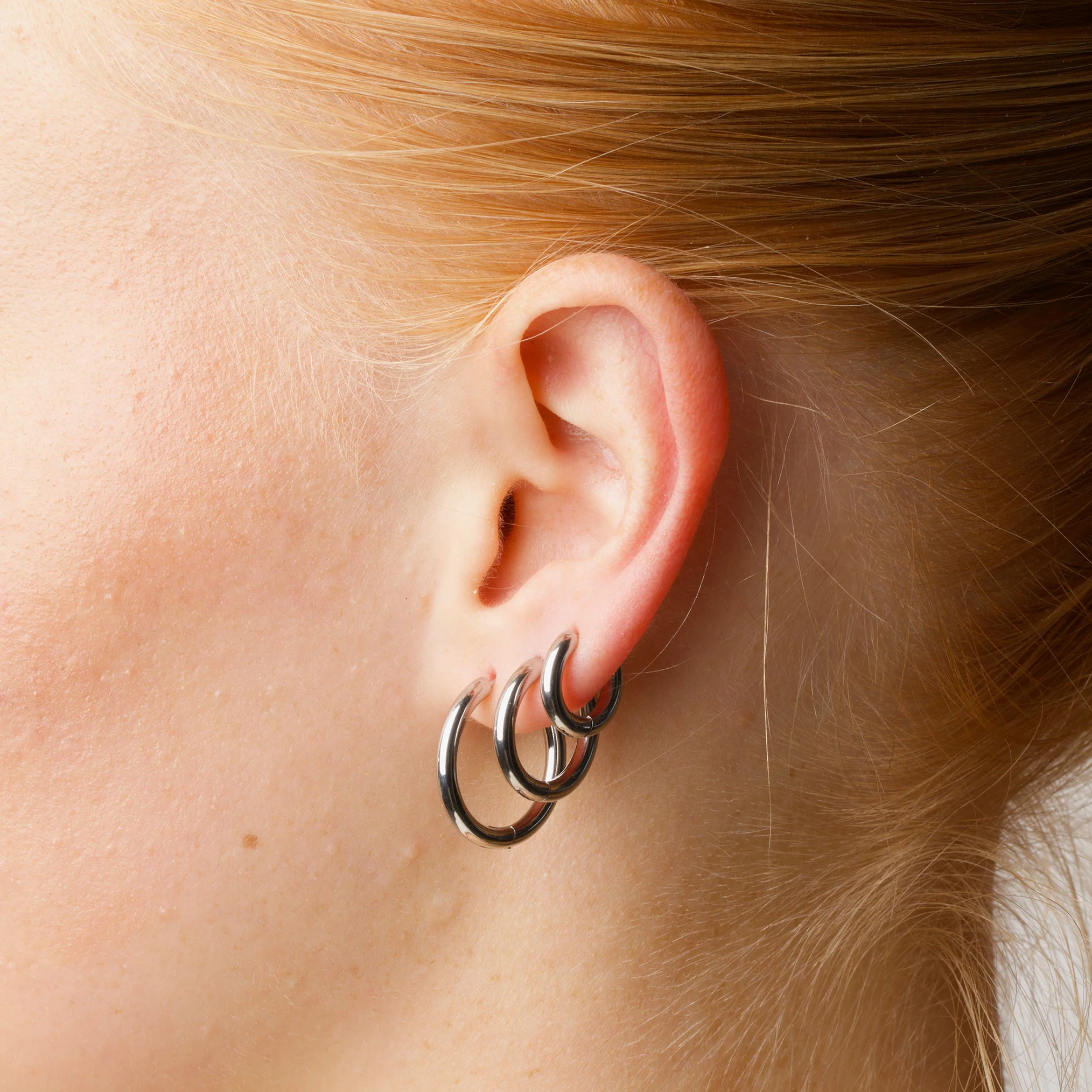Hollie - Hoops ĂrhĂ€ngen 13mm Rostfritt stĂ„l - Image 5