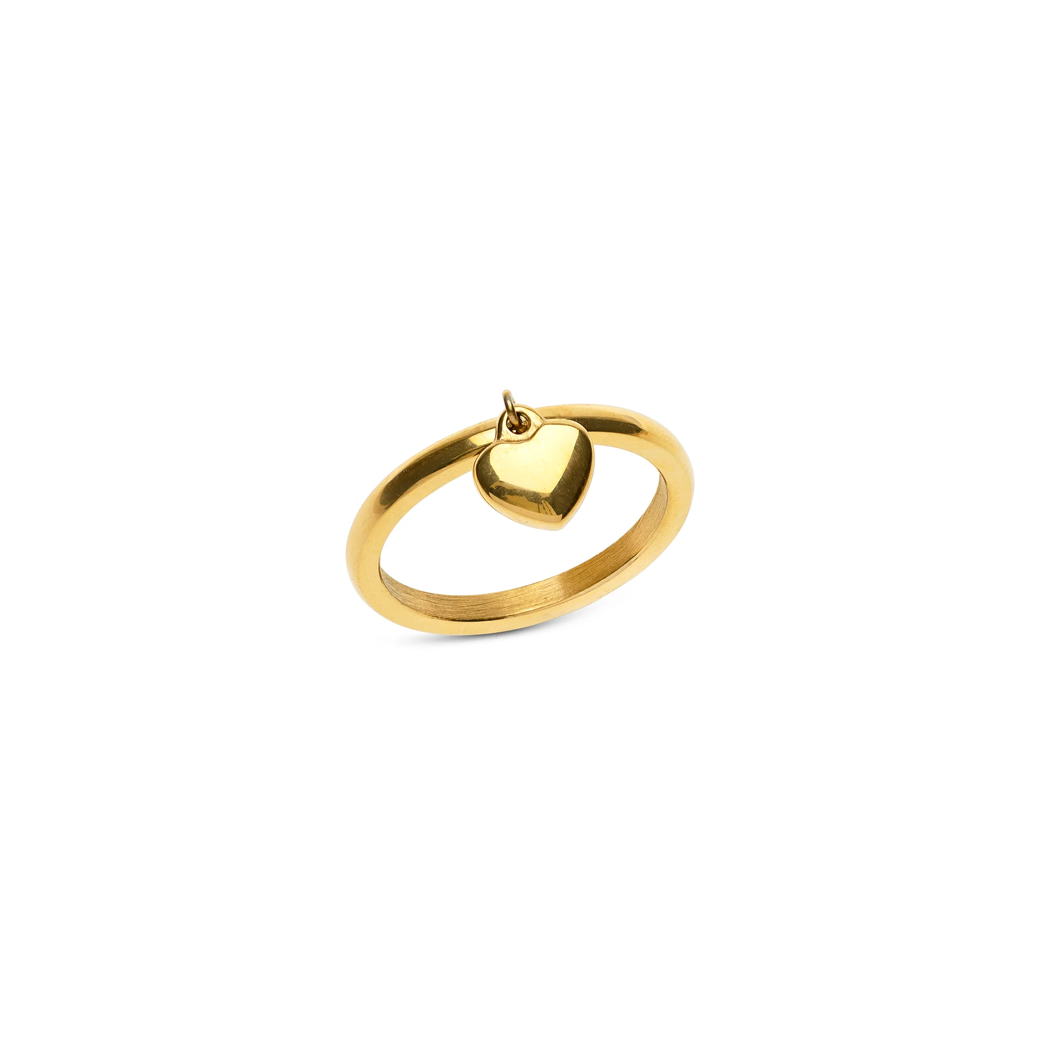 Iselin - Ring Hjärta Rostfritt Stål - Image 3