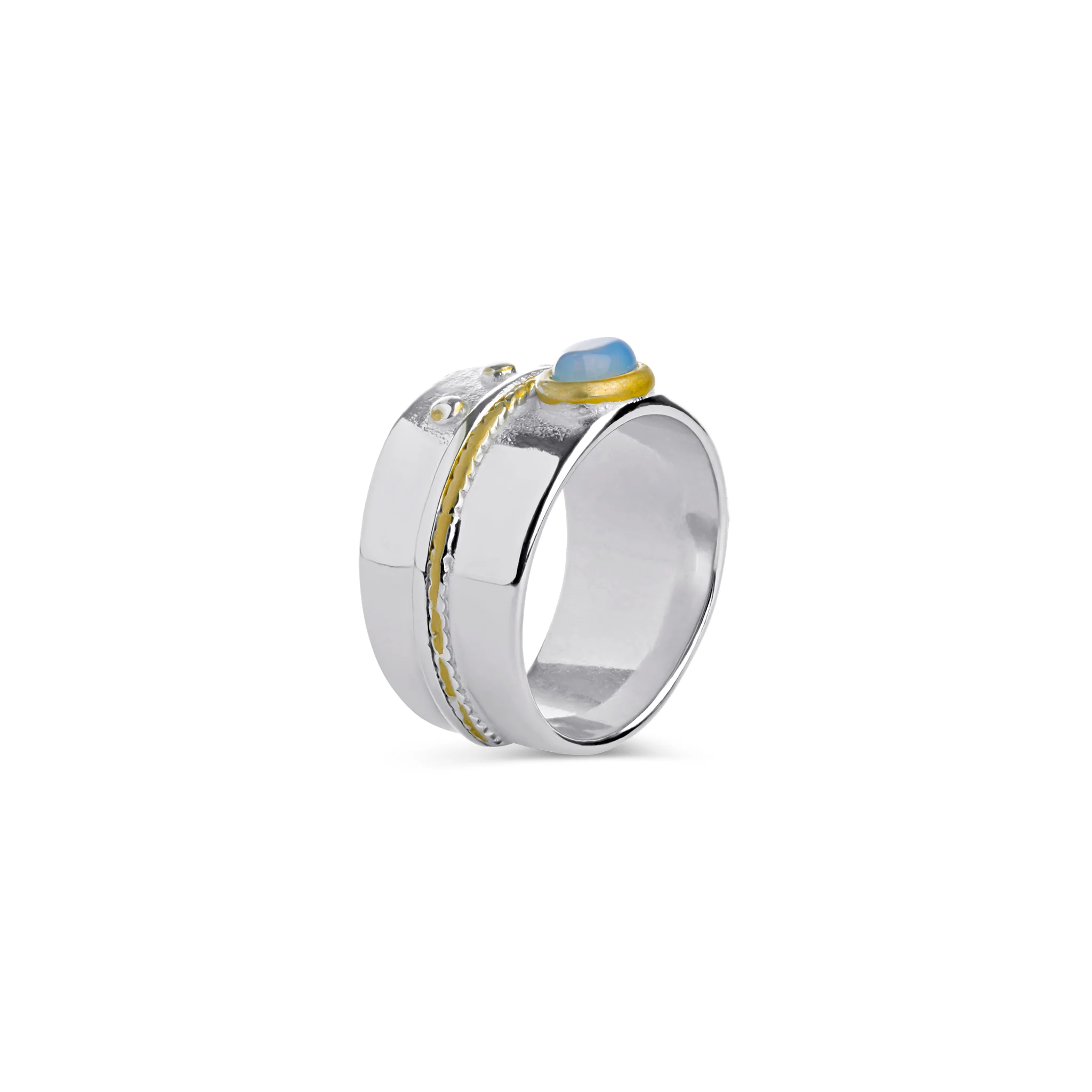 Isra - Boho Statement Ring Rostfritt Stål - Image 2