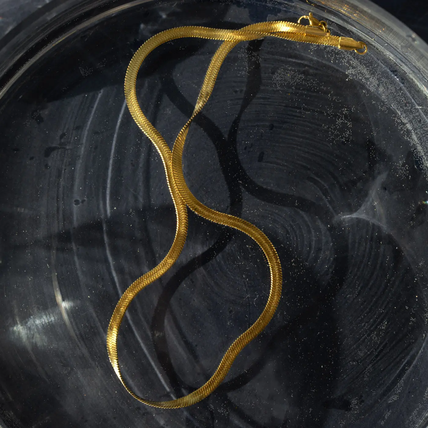 Ivy - Halsband Snake Chain Rostfritt Stål - Image 3