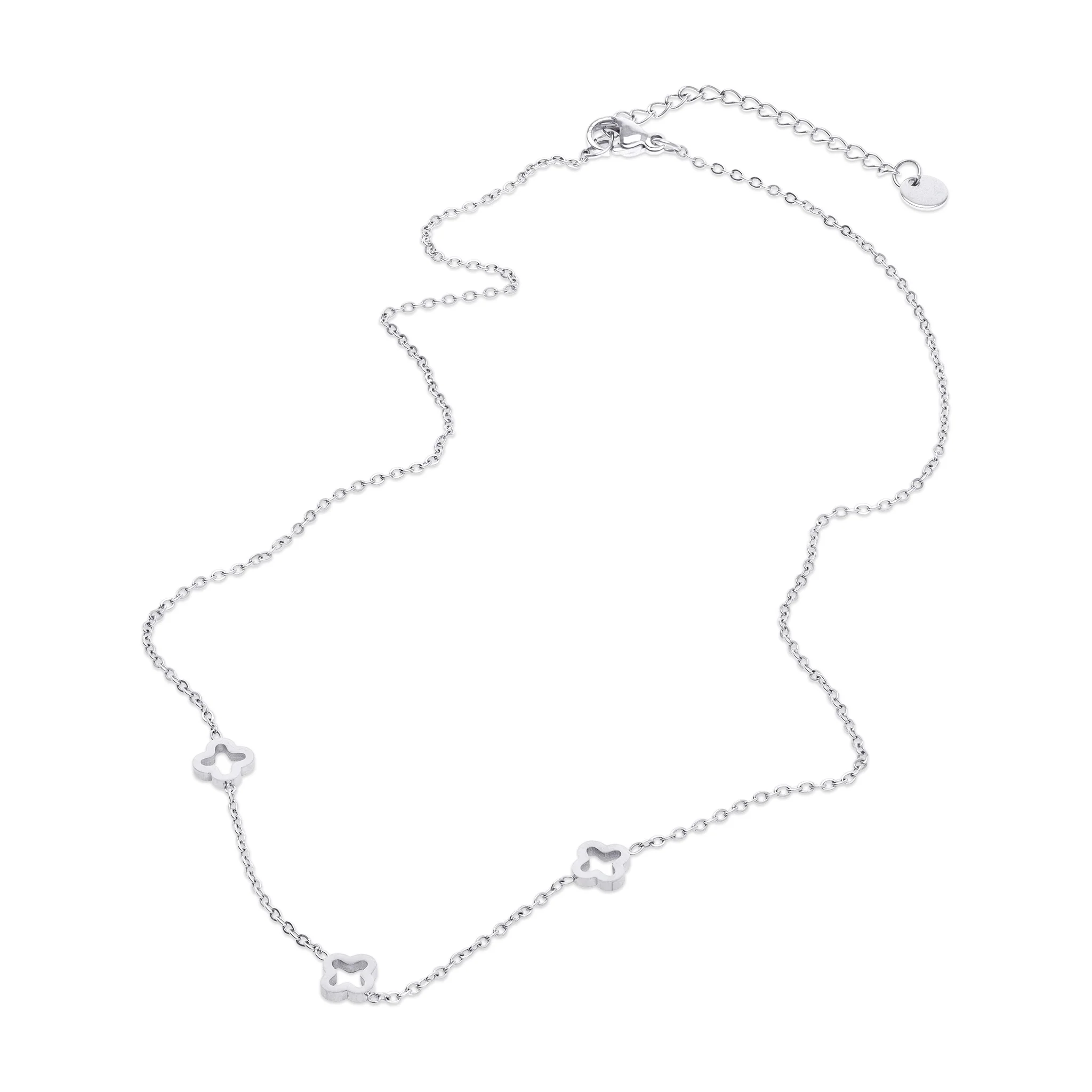 Jenna - Halsband Klöver Rostfritt StÄl - Image 2