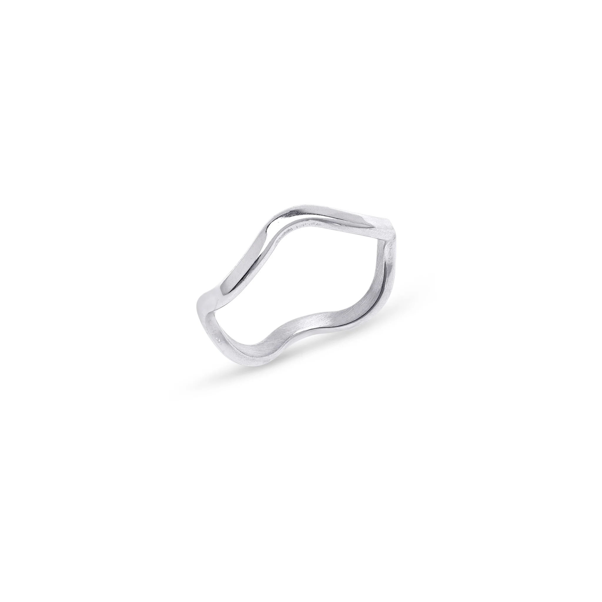 Johanna - Ring VÄgig Rostfritt StÄl