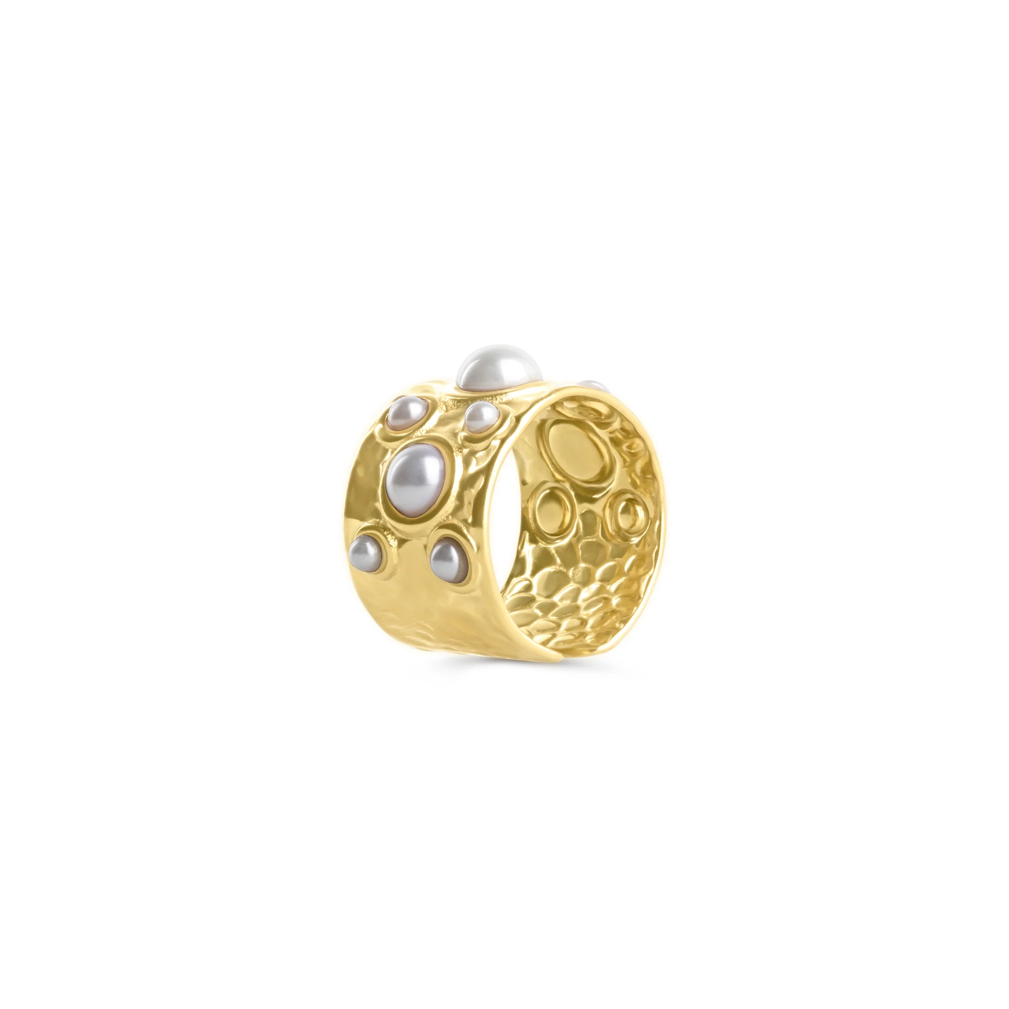 Kerstin - Hamrad Ring Rostfritt StÄl - Image 2