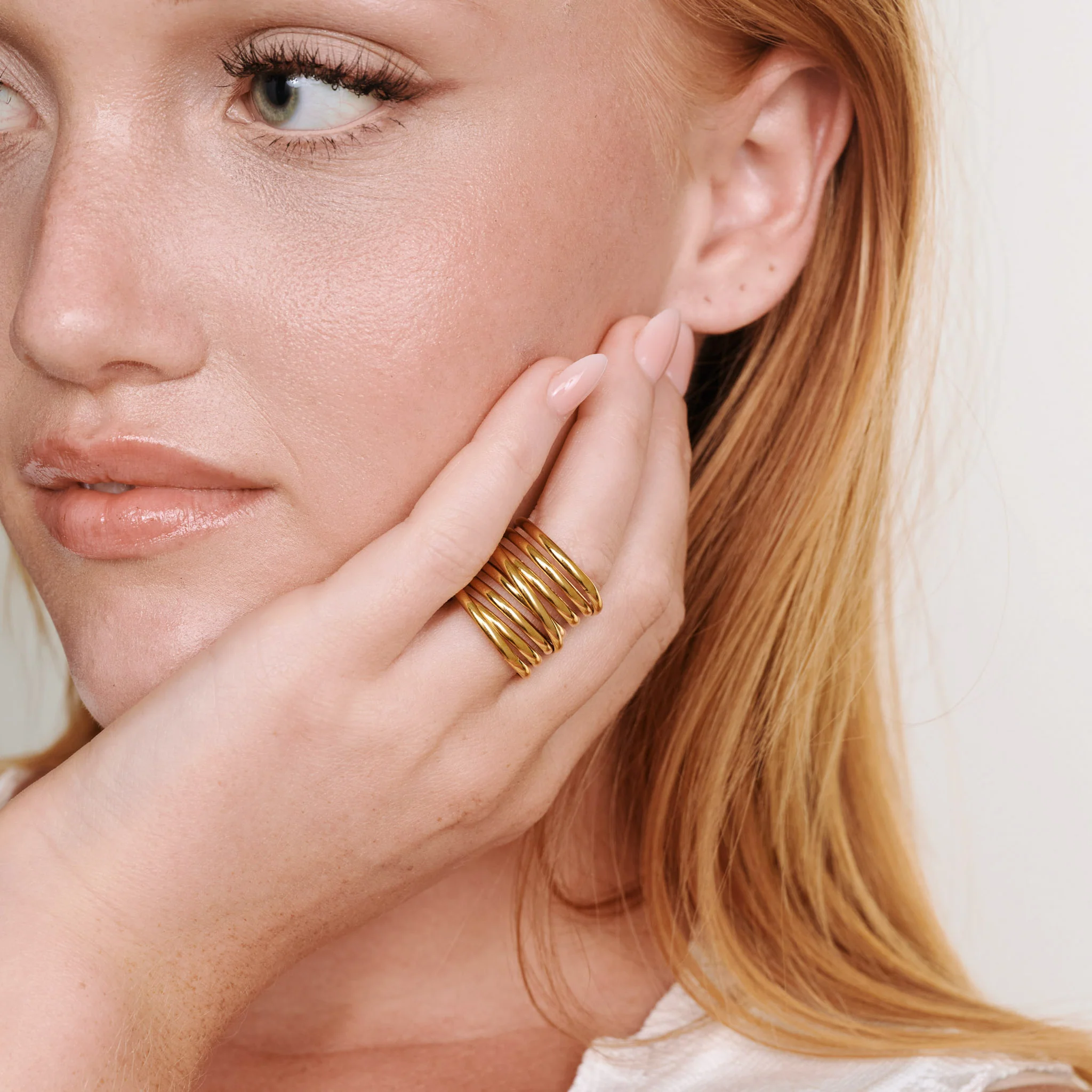 Kylie - Multi Layered Ring Rostfritt StÄl - Image 3