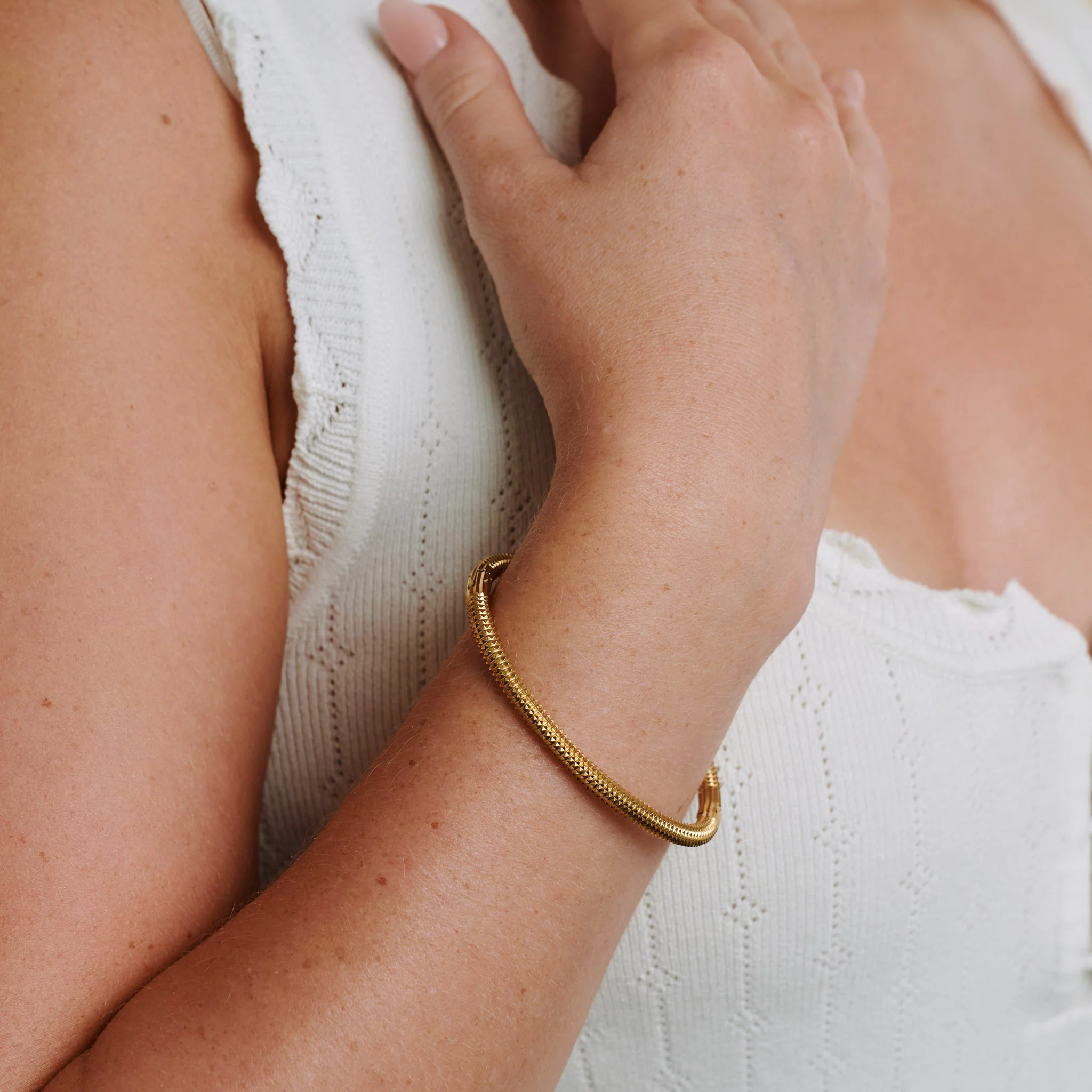 Laerke - Rundat Armband Rostfritt Stål - Image 2