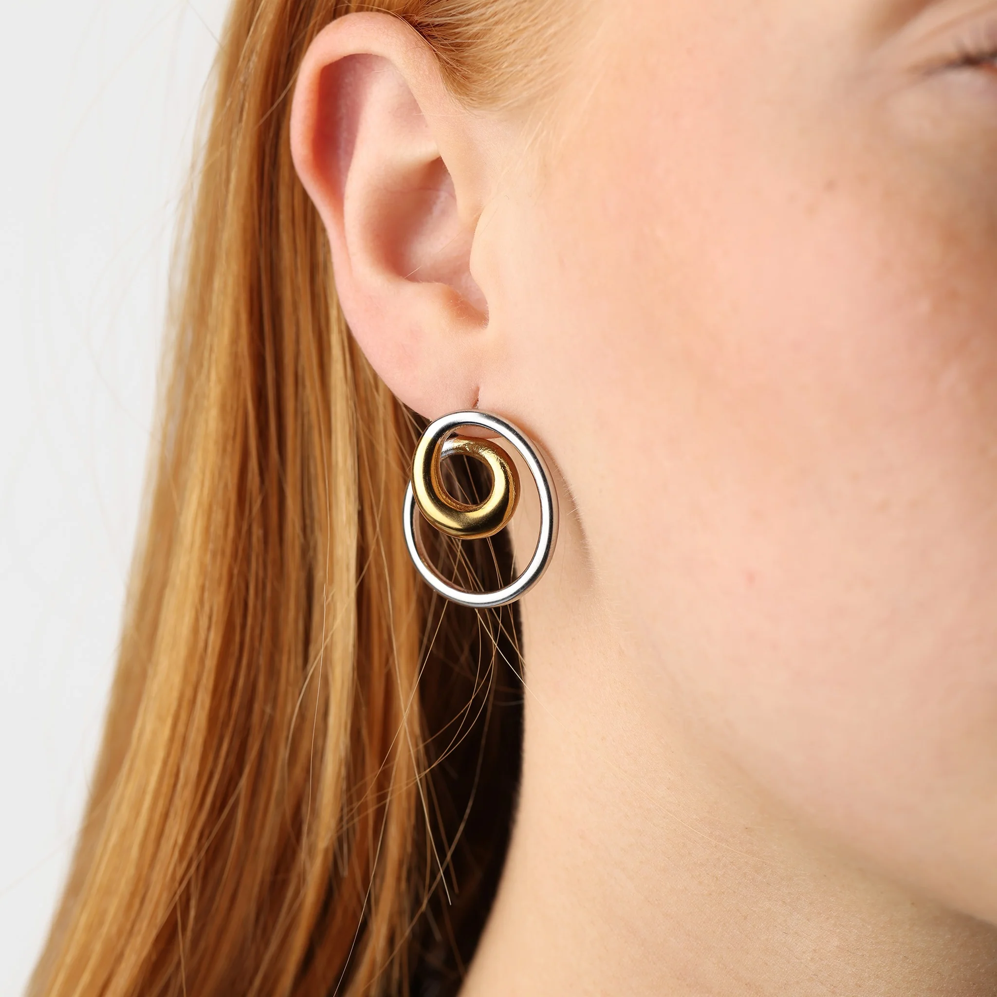 Lara - Örhängen Swirl Rostfritt Stål - Image 8