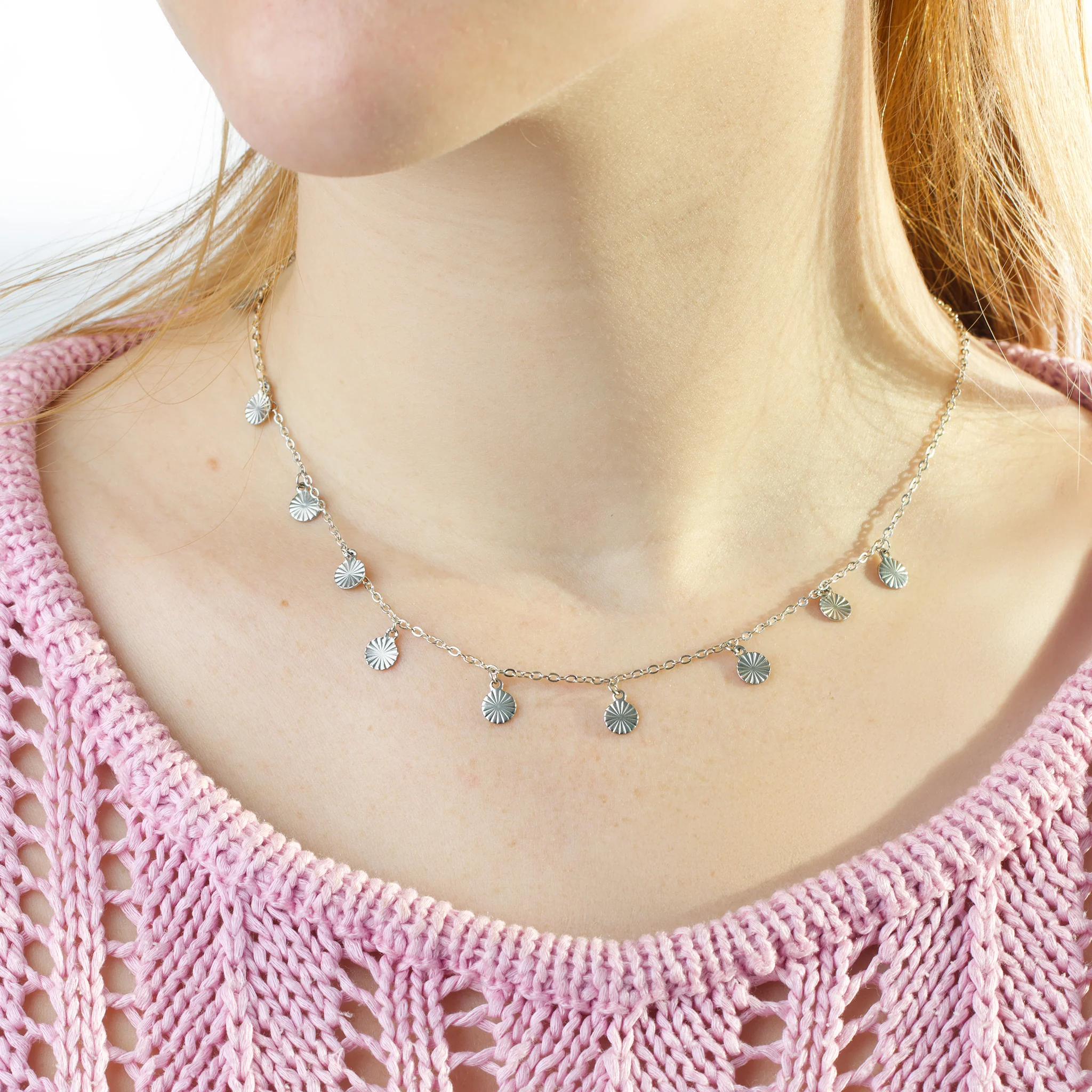 Liv - Halsband Myntberlock Rostfritt Stål - Image 4