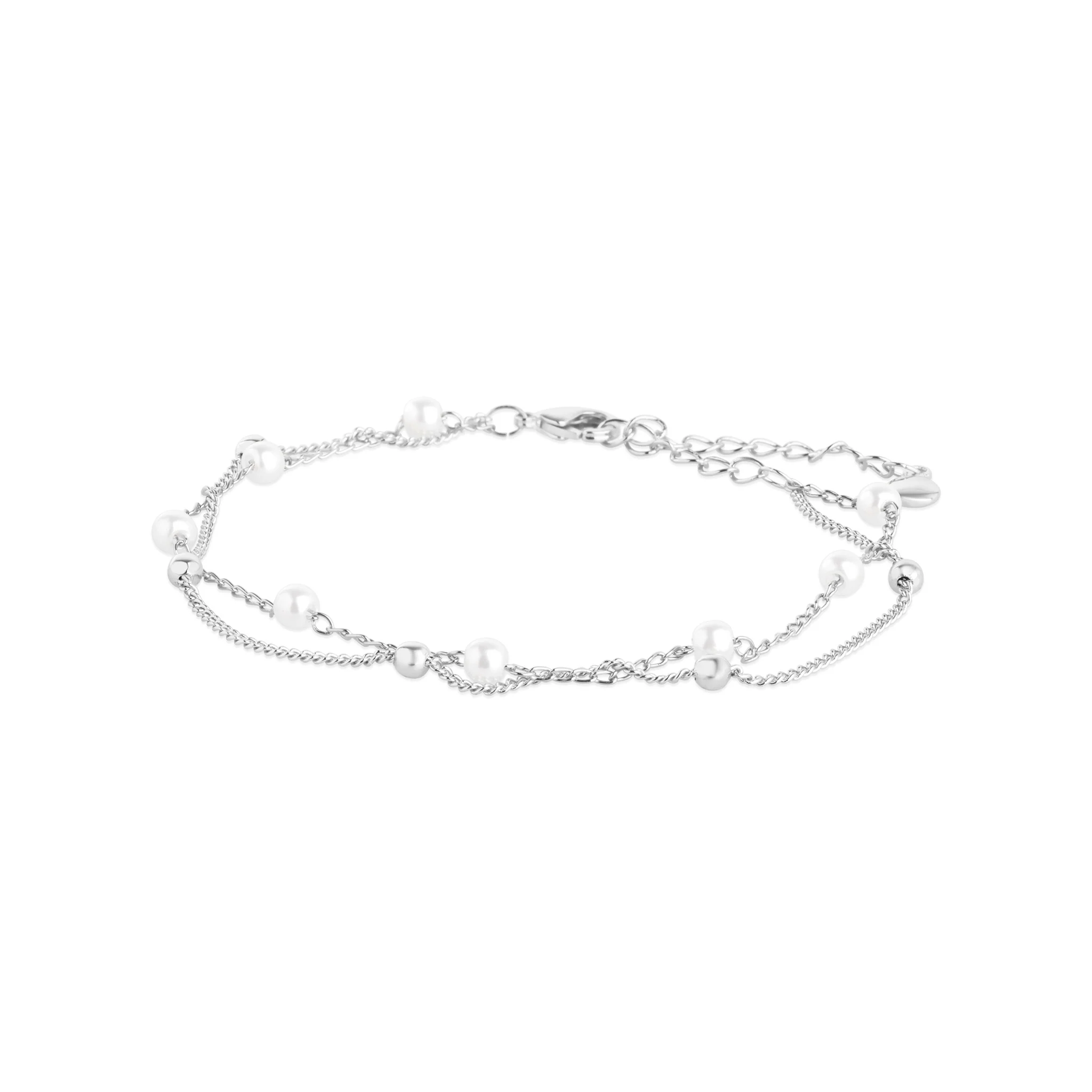 Lo - Layered Kedjearmband Rostfritt Stål