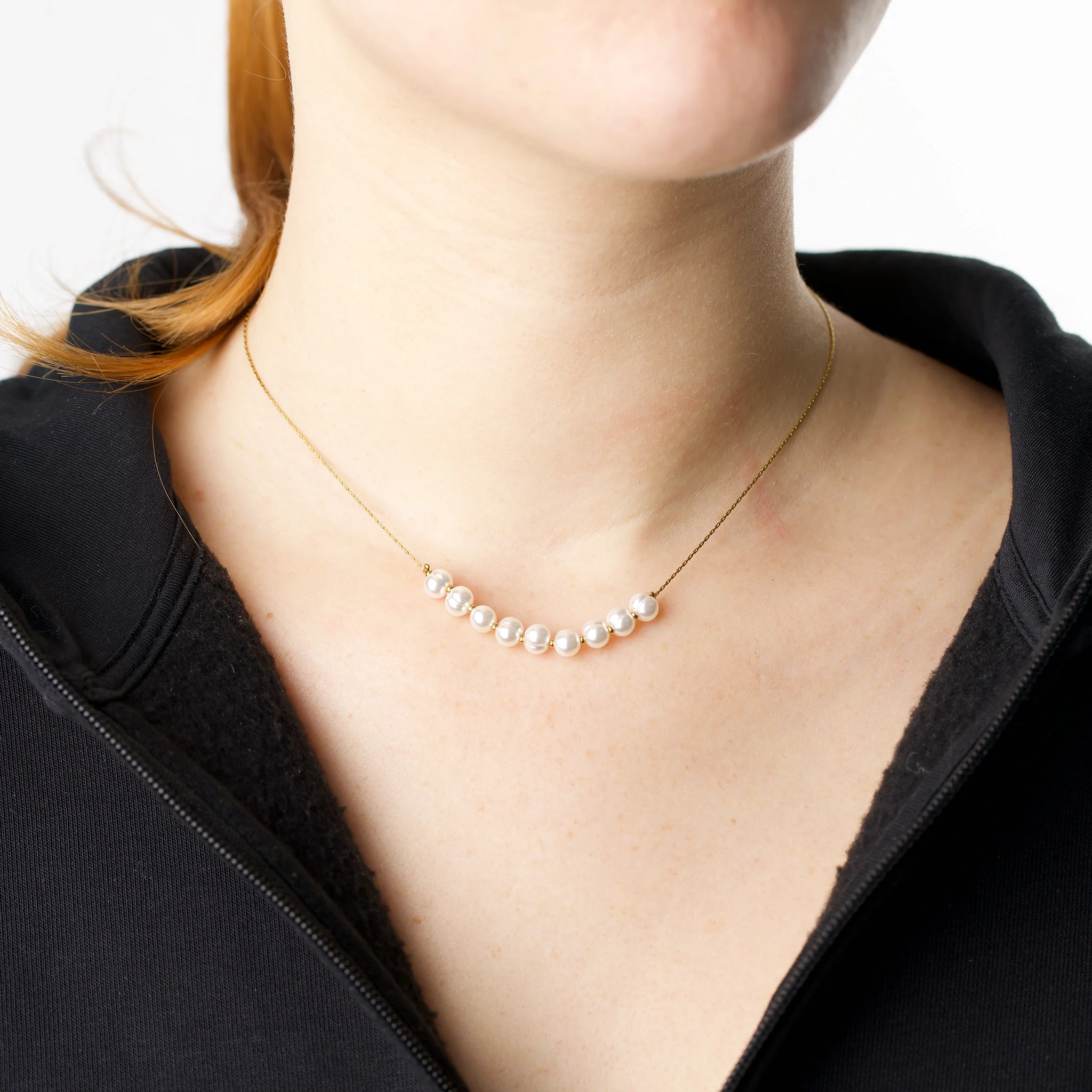 Loanna - PÀrlhalsband Rostfritt StÄl - Image 2