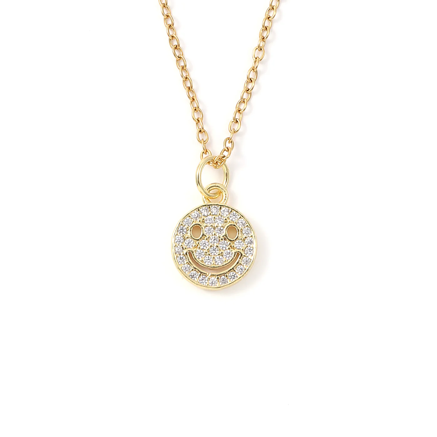 Lovely - HĂ€ngande Halsband Smiley Berlock - Image 2