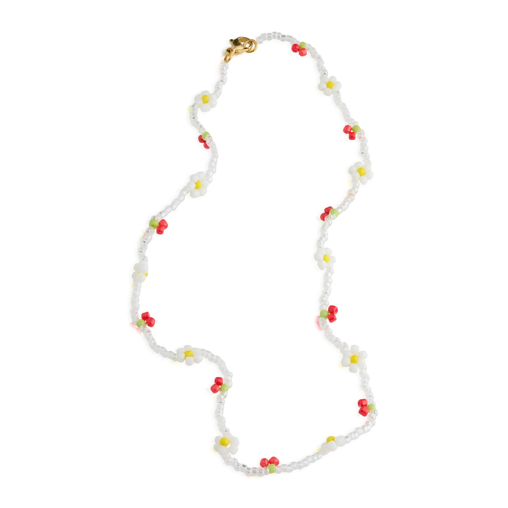 Lovis - Pärlhalsband Körsbär & Blomma