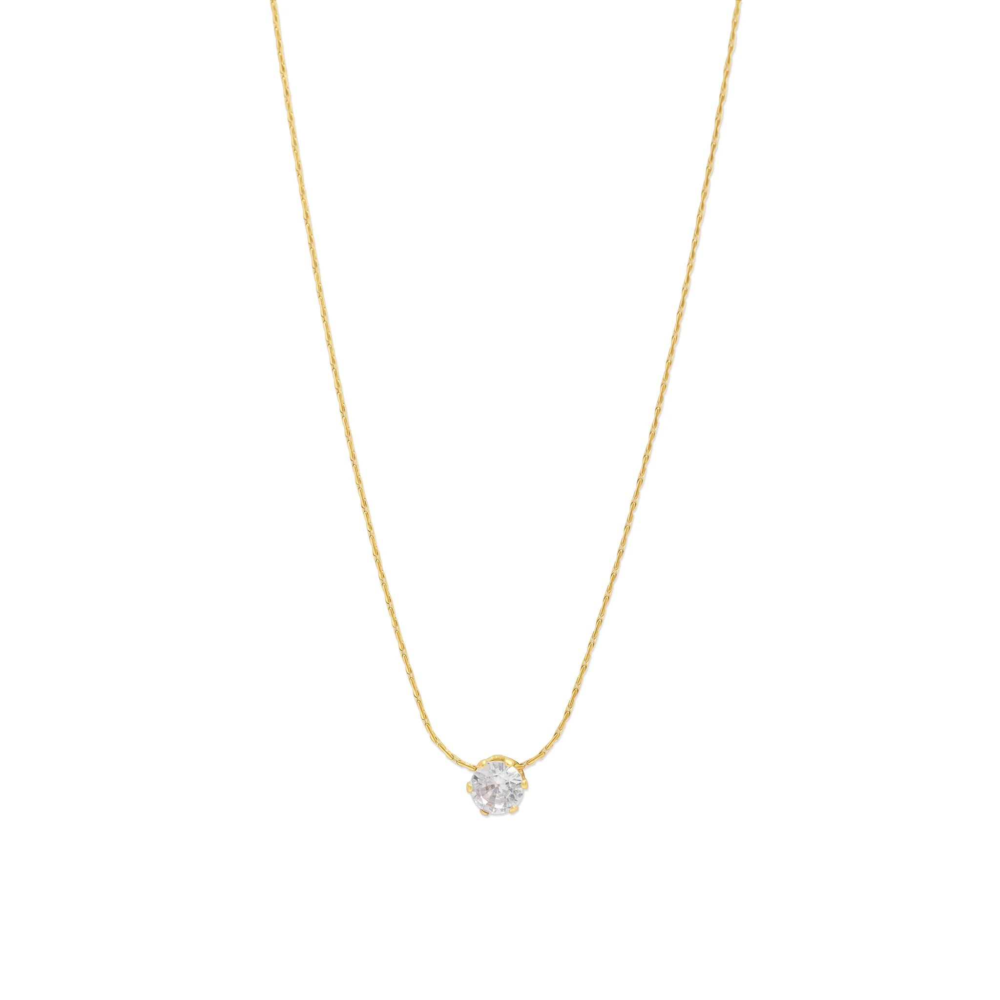 Lynne - Halsband Kristall Rostfritt Stål - Image 2