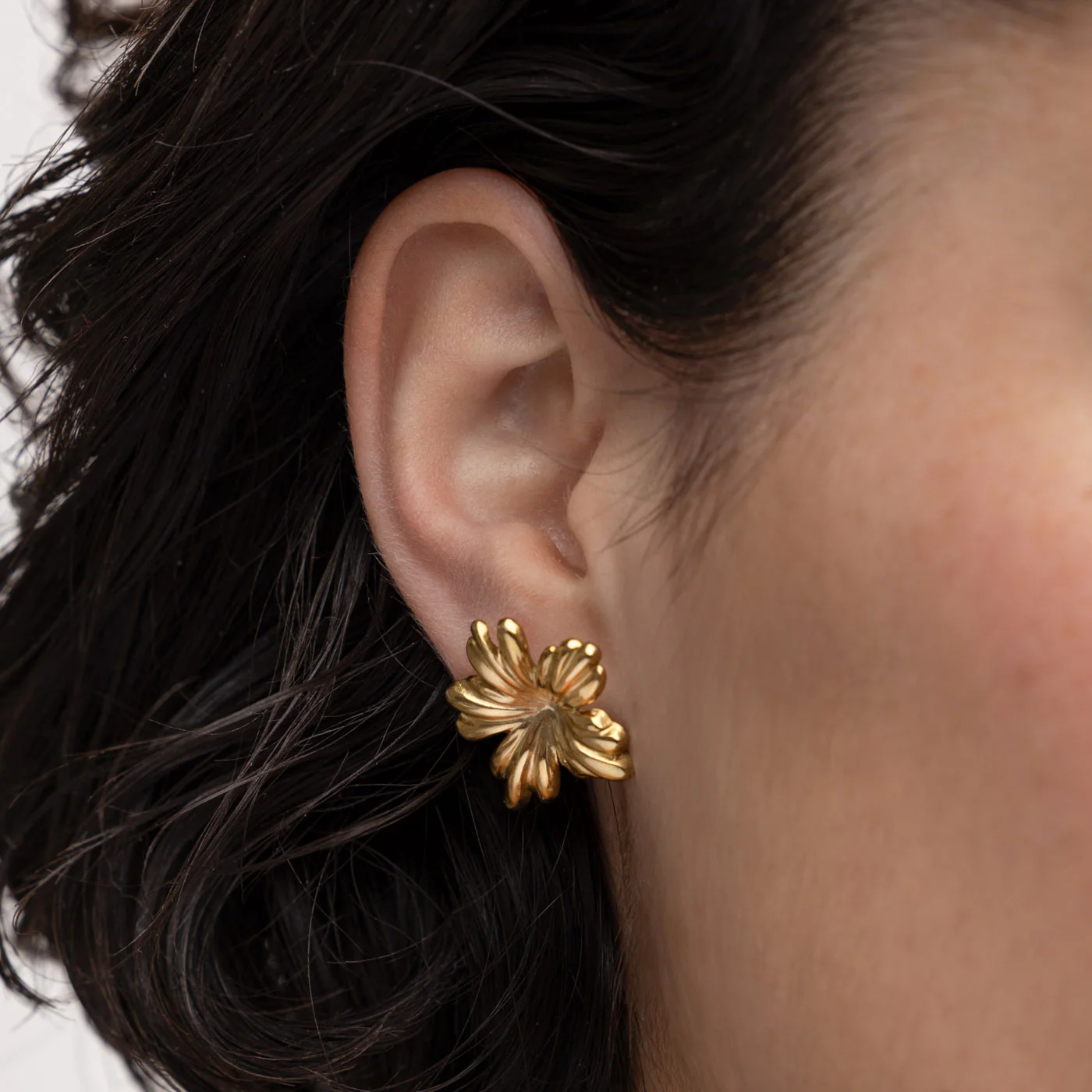 Mabel - Studs ĂrhĂ€ngen Blomma Rostfritt StĂ„l - Image 6