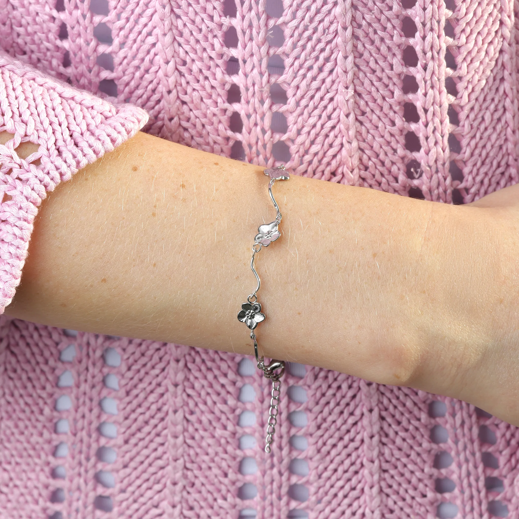 Mae - Armband Blomma Rostfritt StÄl - Image 3
