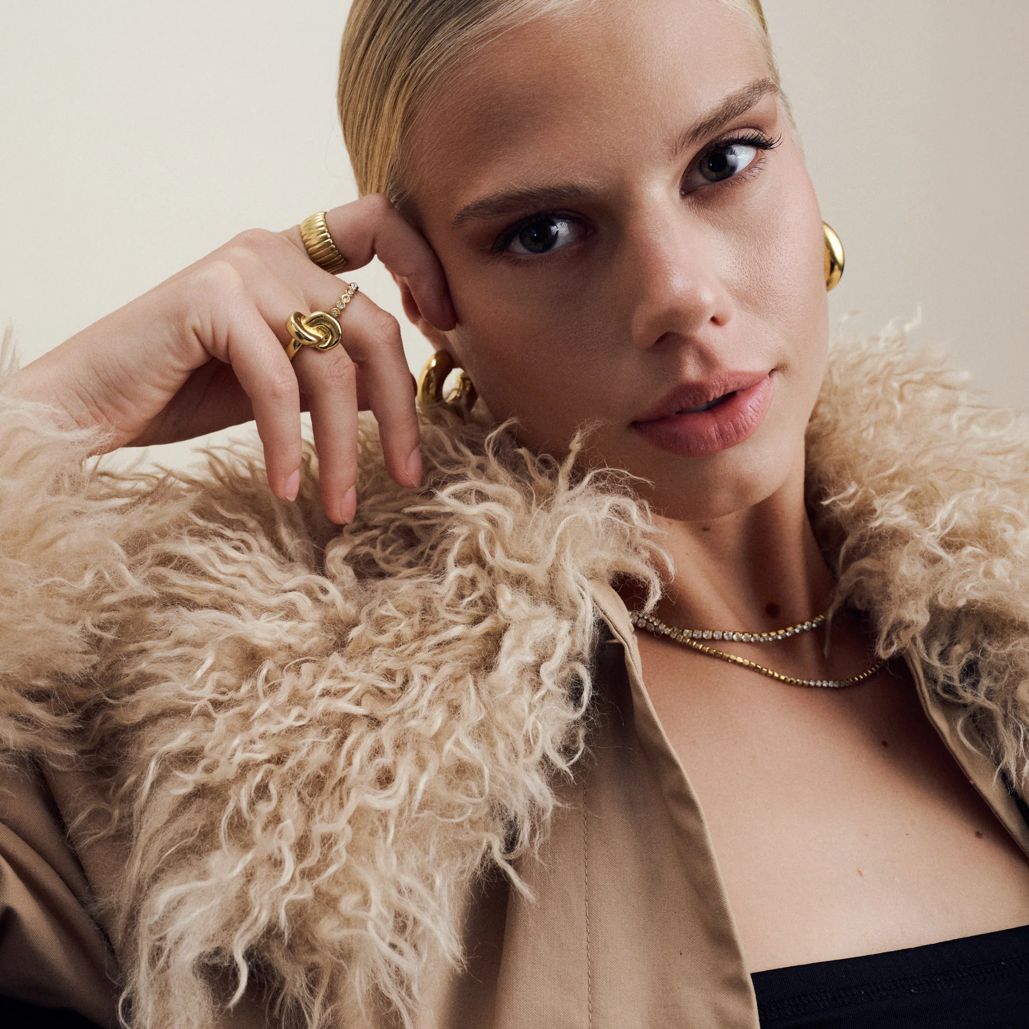 Melina - Halsband Kristall Rostfritt Stål - Image 7