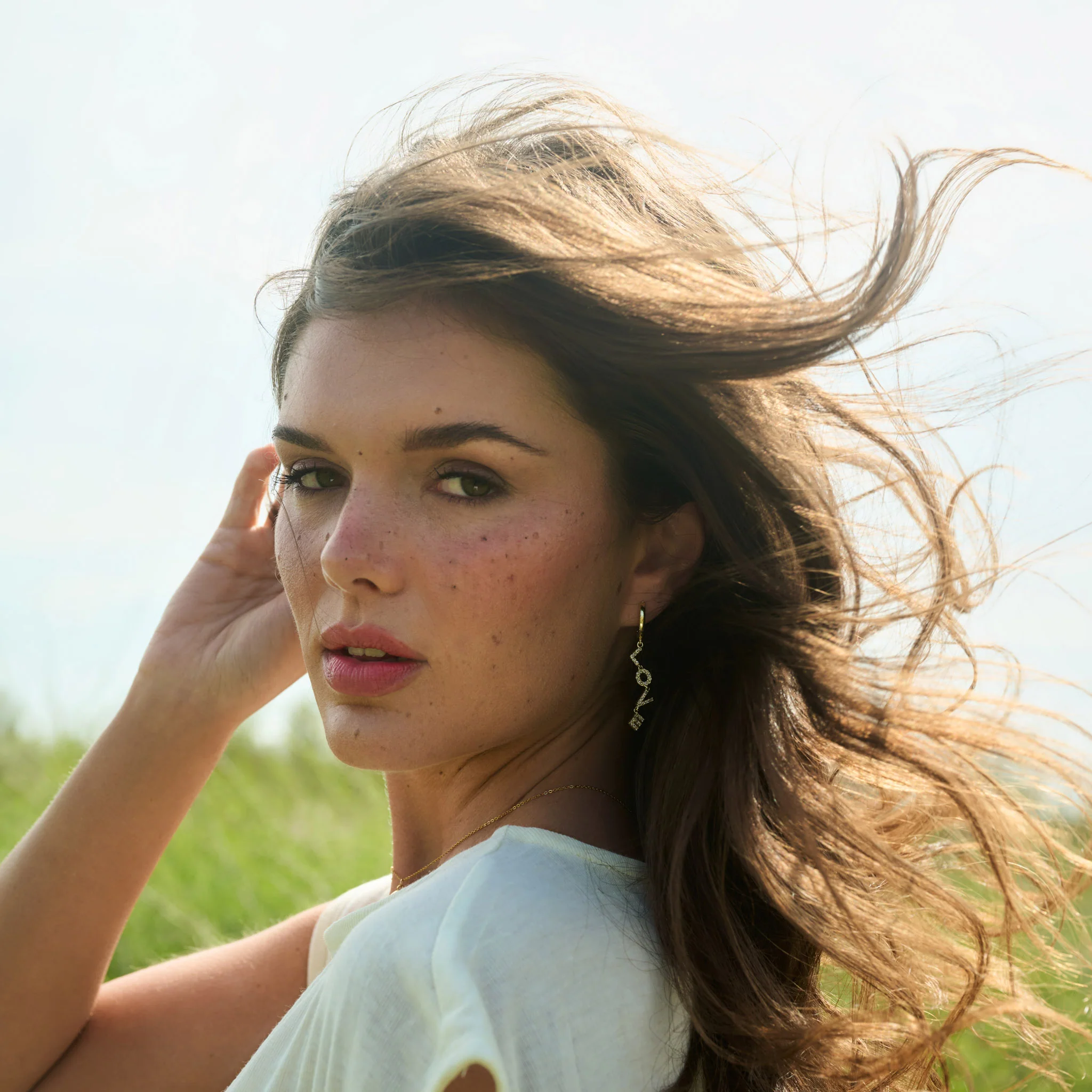 Millie - Love Hoops Örhängen Kristall - Image 9