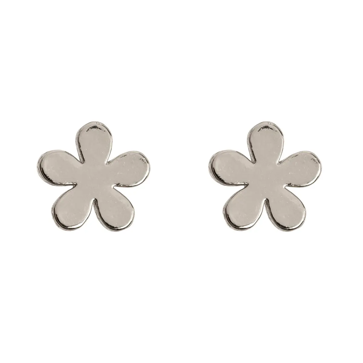 Minimalistiska örhängen med blommor - Image 4
